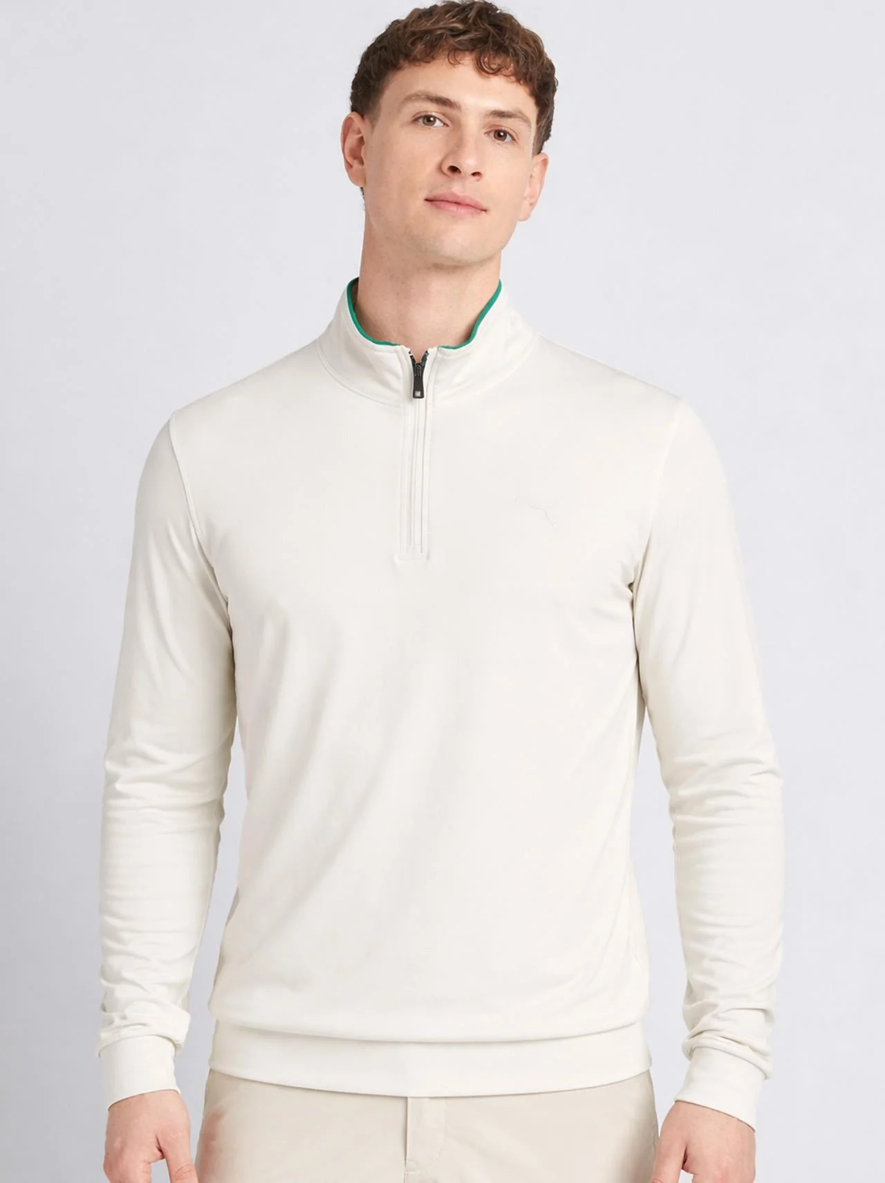 30904 Quarter Zip Warm White