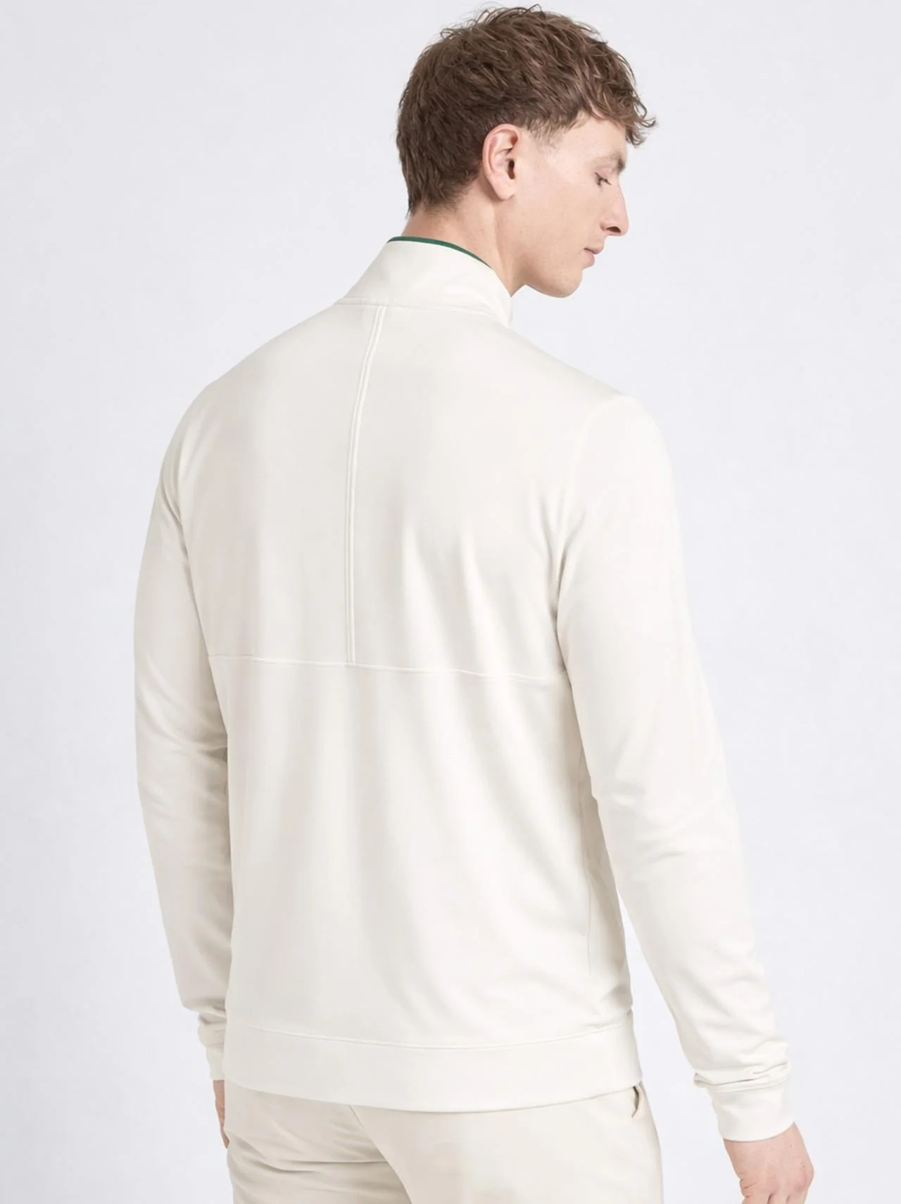 30904 Quarter Zip Warm White - Image 2