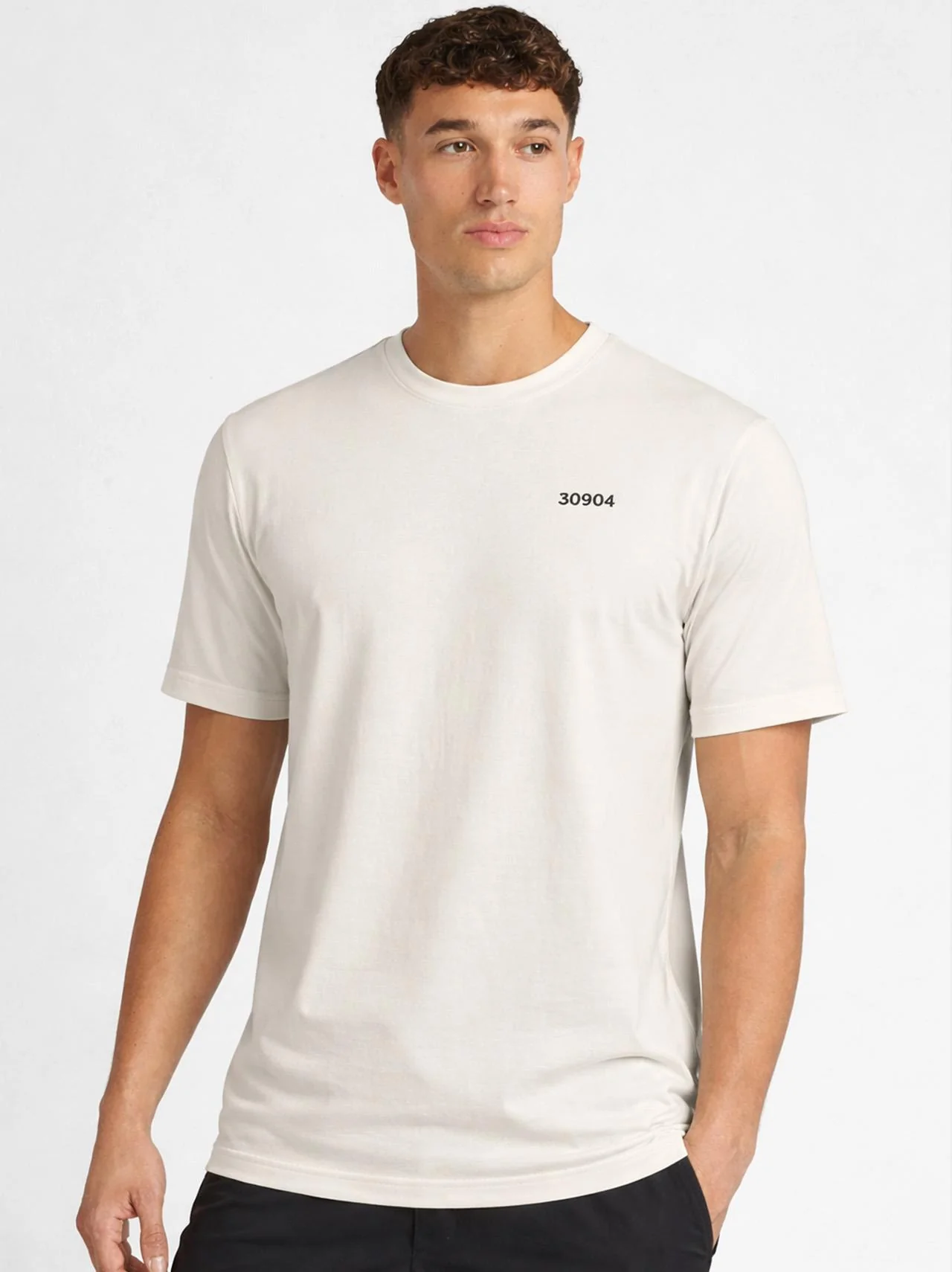 30904 T-Shirt Warm White - Image 2
