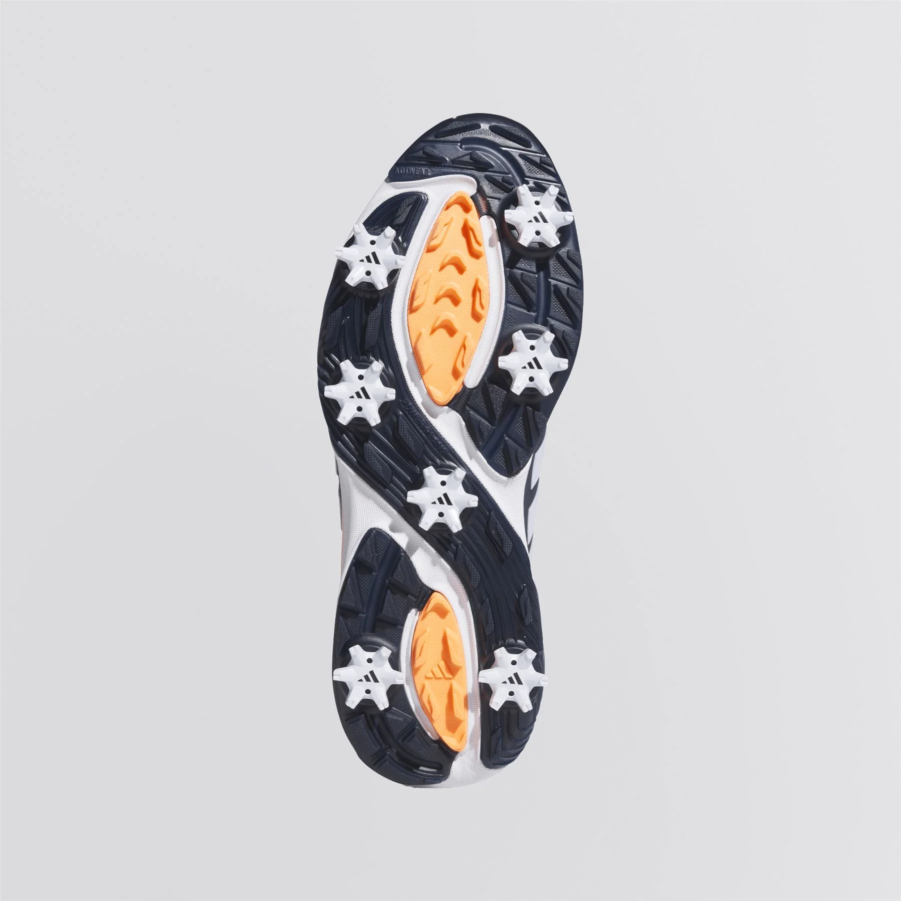 ADIPOWER '26 Golf Shoes Footwear White/Collegiate Navy/Lucid Orange - Image 2