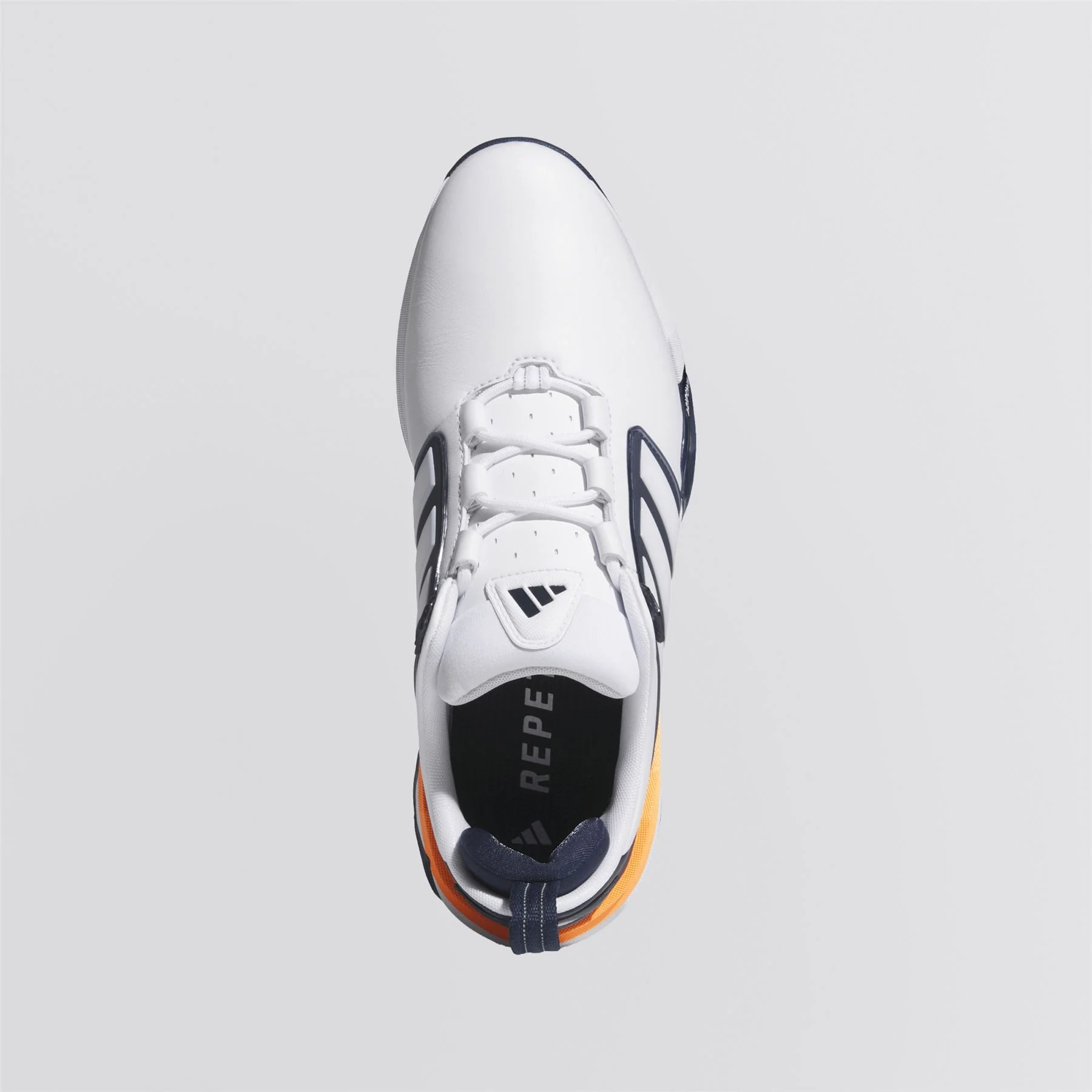 ADIPOWER '26 Golf Shoes Footwear White/Collegiate Navy/Lucid Orange - Image 3