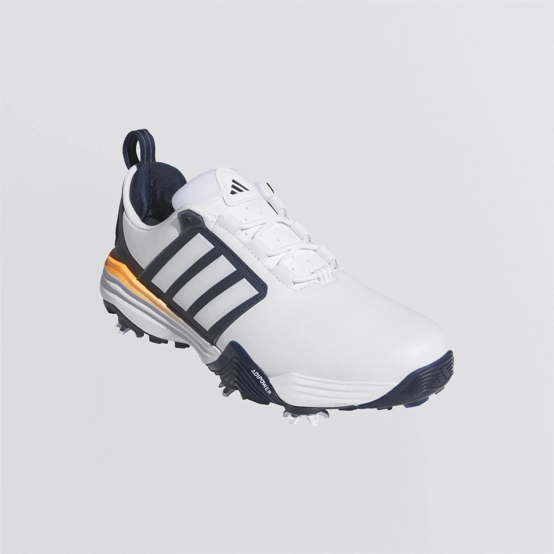 ADIPOWER '26 Golf Shoes Footwear White/Collegiate Navy/Lucid Orange - Image 4