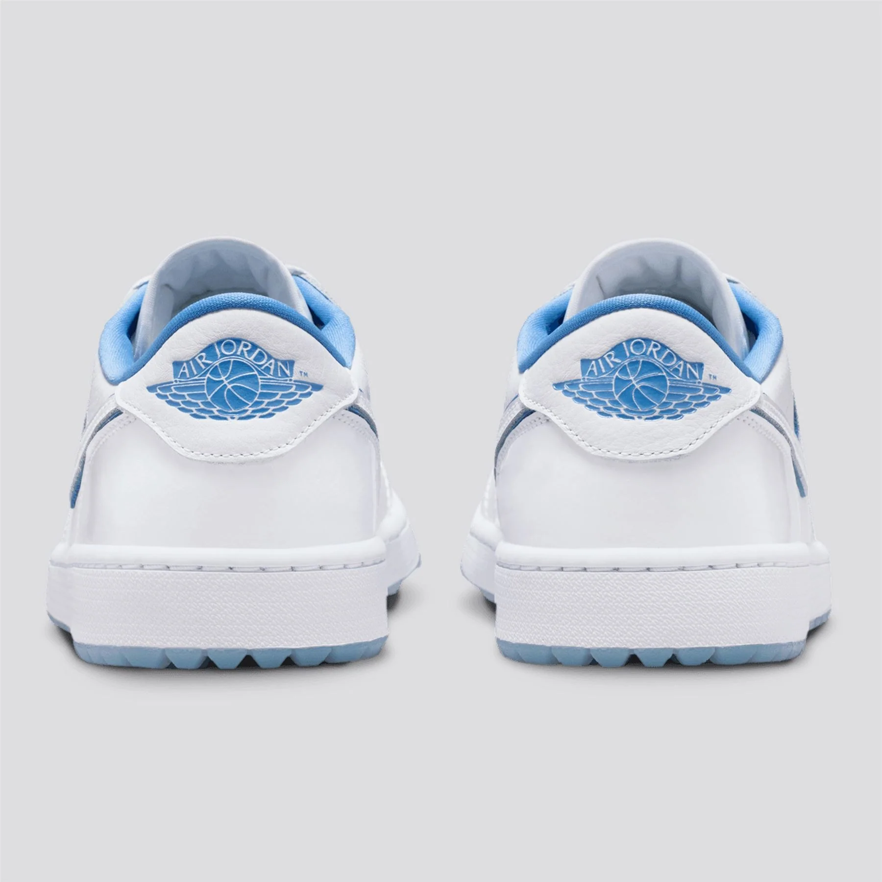 Air Jordan 1 Low Golf Shoes White/Legend Blue/Blue Tint - Image 3