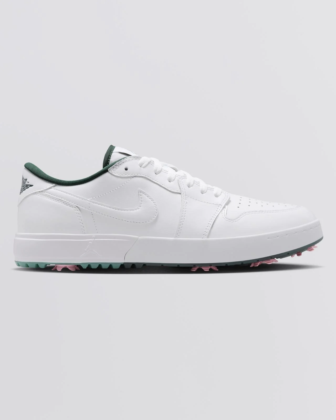 Air Jordan 1 Low Spiked Golf Shoes White