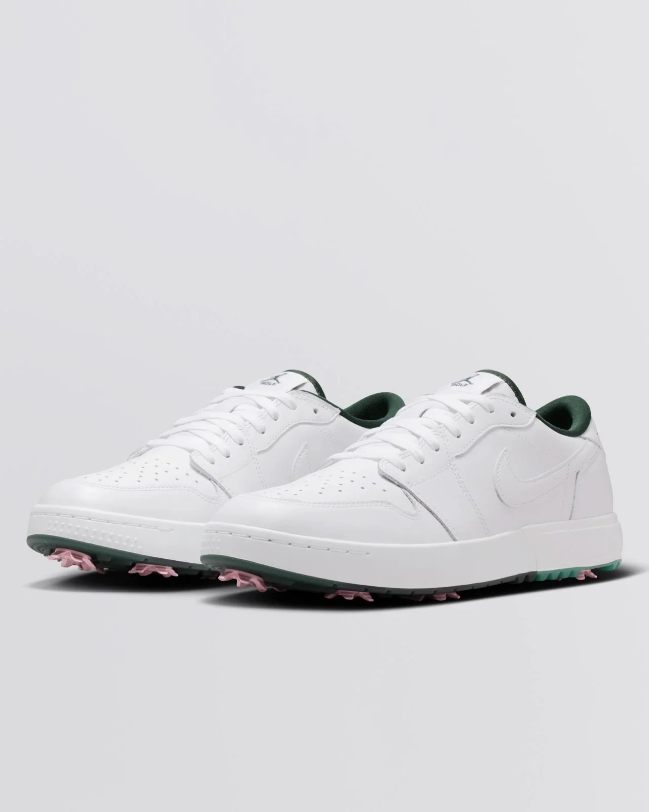 Air Jordan 1 Low Spiked Golf Shoes White - Image 5