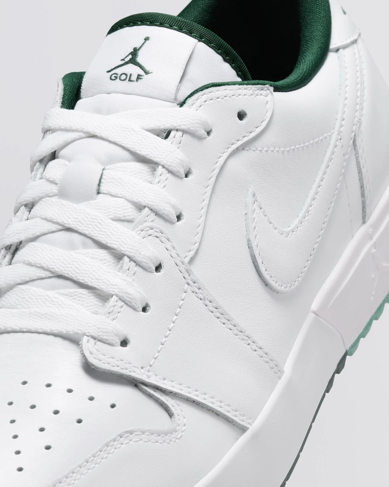 Air Jordan 1 Low Spiked Golf Shoes White - Image 7