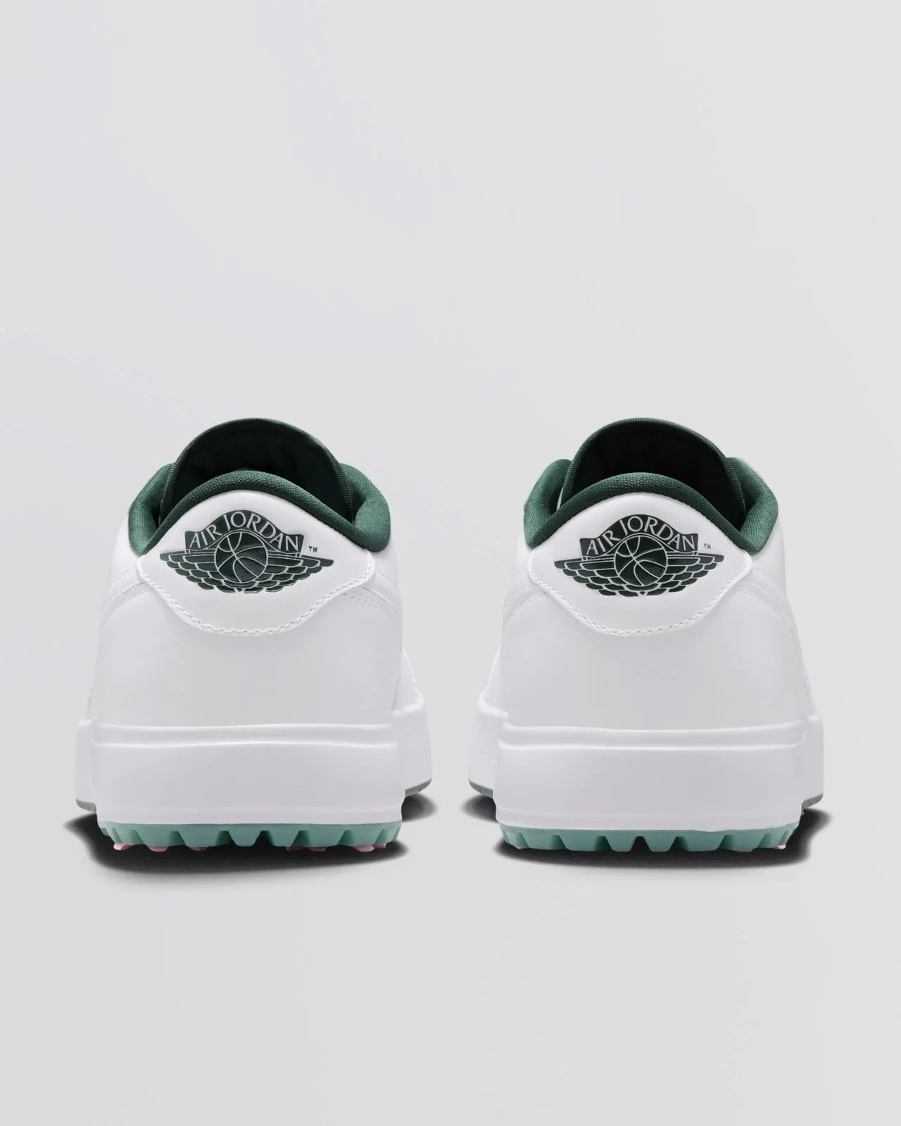 Air Jordan 1 Low Spiked Golf Shoes White - Image 8