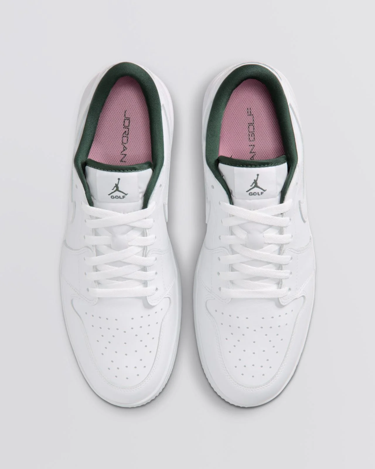 Air Jordan 1 Low Spiked Golf Shoes White - Image 9