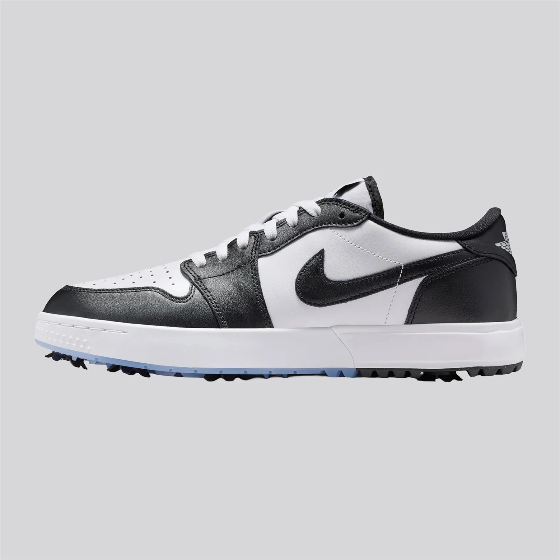 Air Jordan 1 Low Spiked Golf Shoes White/Black - Image 5