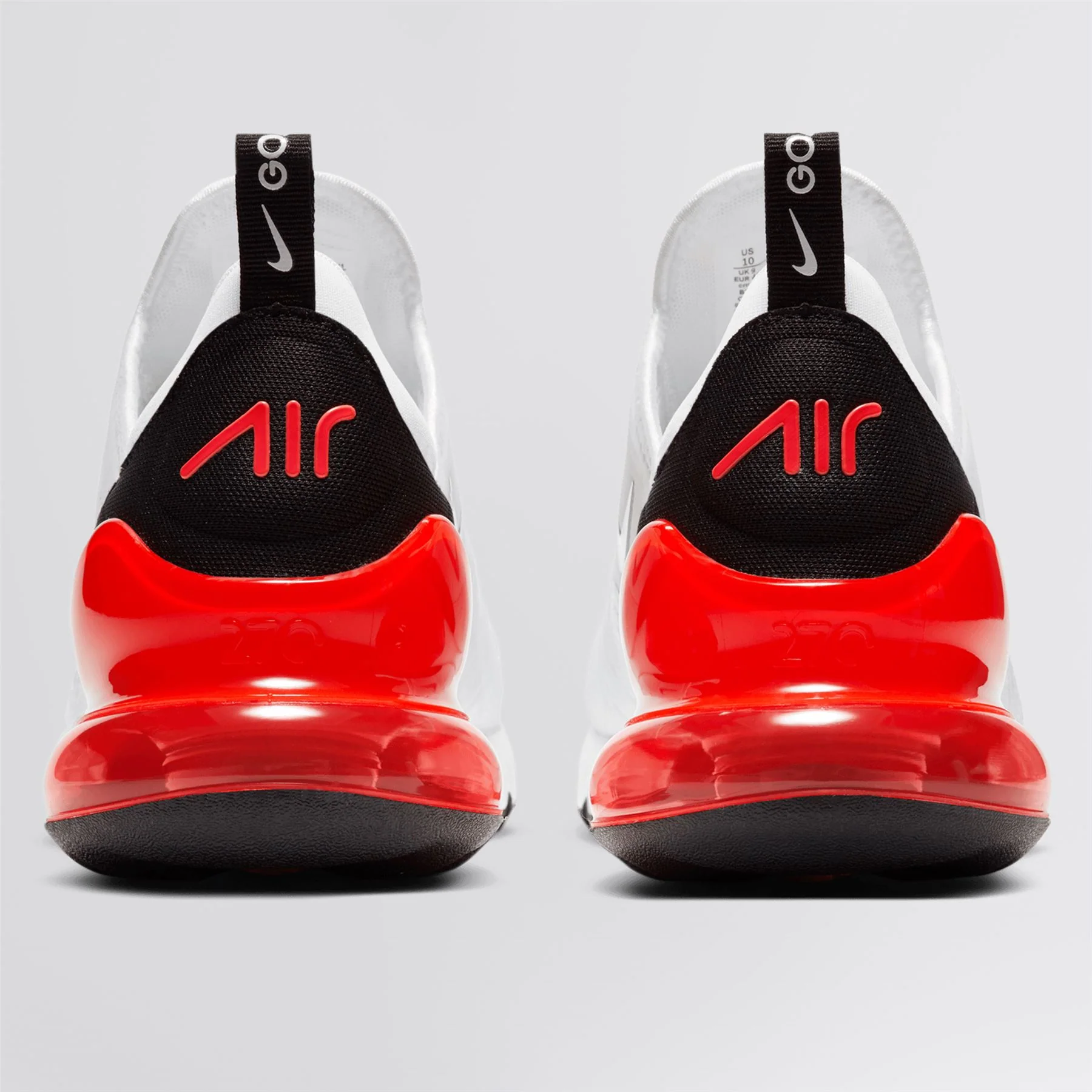 Air Max 270 Golf Shoes White/Cool Grey/Neutral Grey/Black - Image 3
