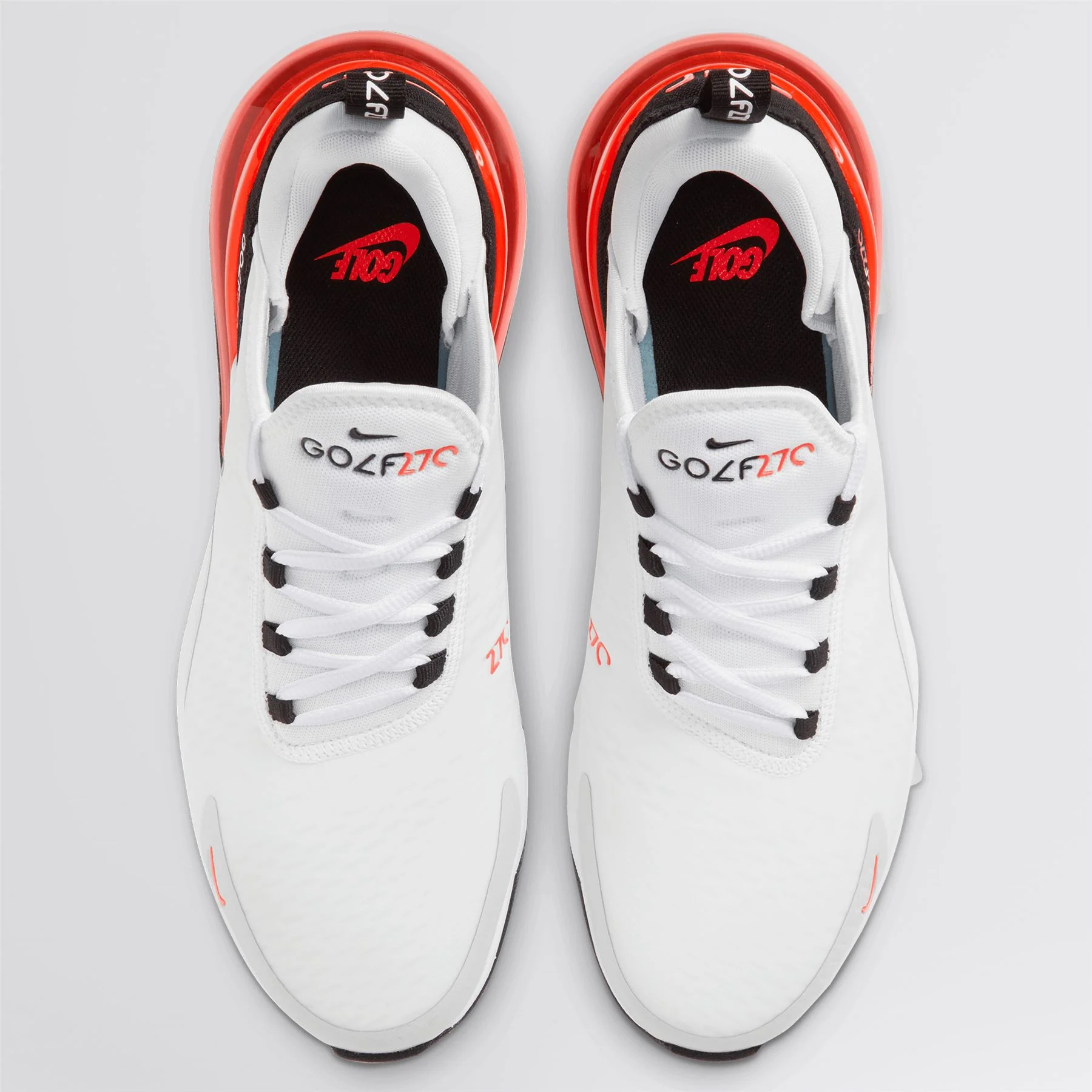 Air Max 270 Golf Shoes White/Cool Grey/Neutral Grey/Black - Image 5