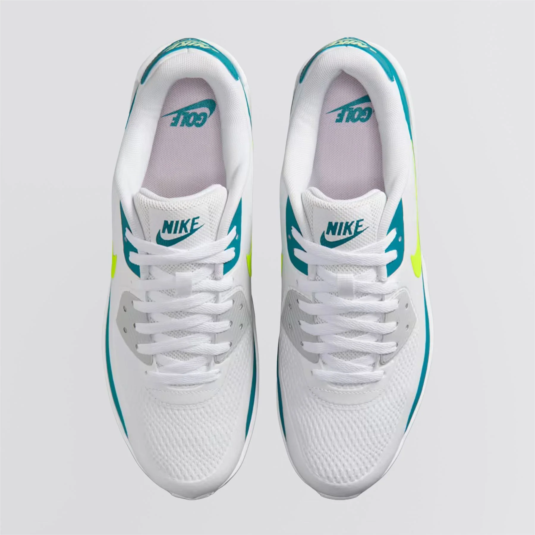 Air Max '90 Spikeless Golf Shoes White/Volt/Bright Spruce - Image 3