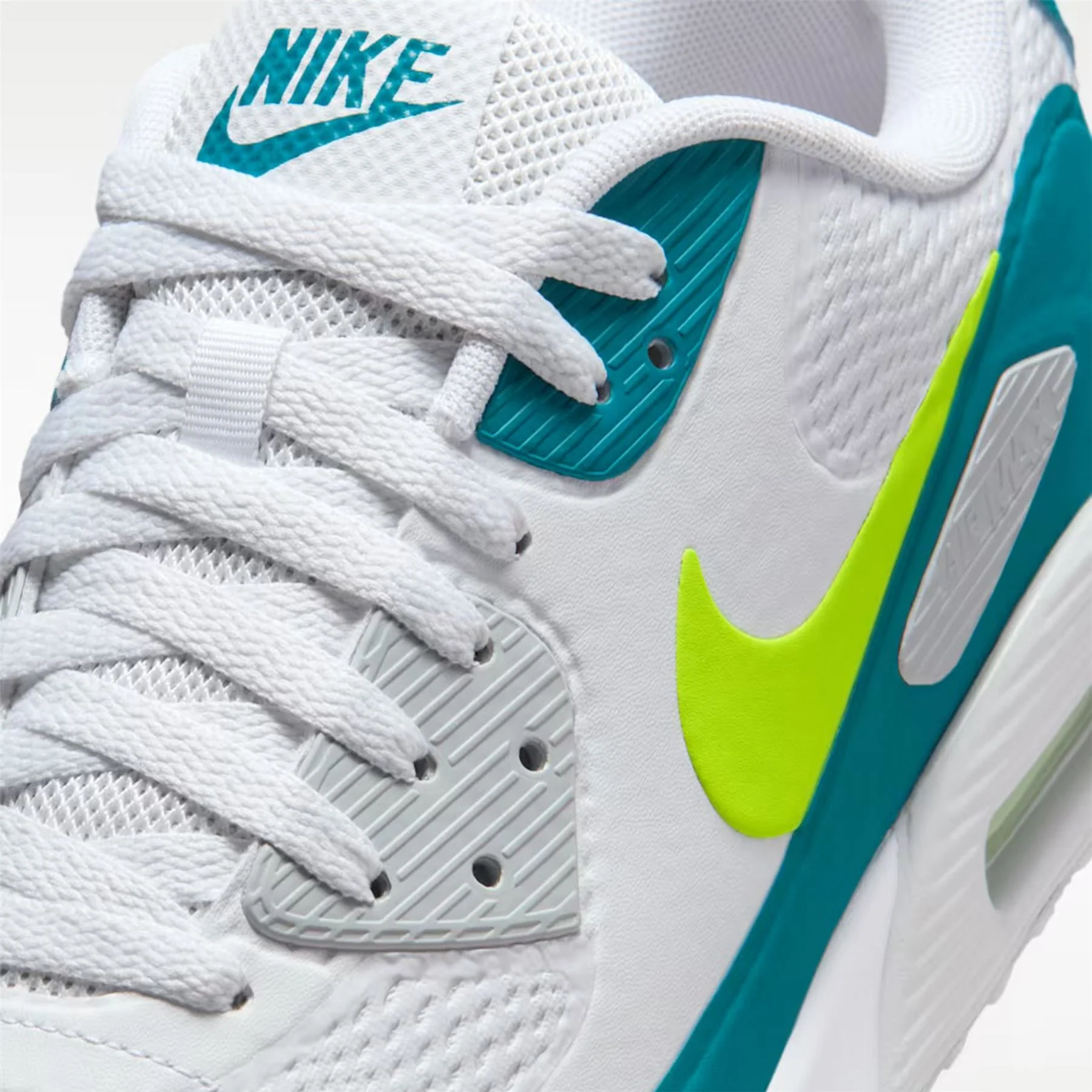 Air Max '90 Spikeless Golf Shoes White/Volt/Bright Spruce - Image 6