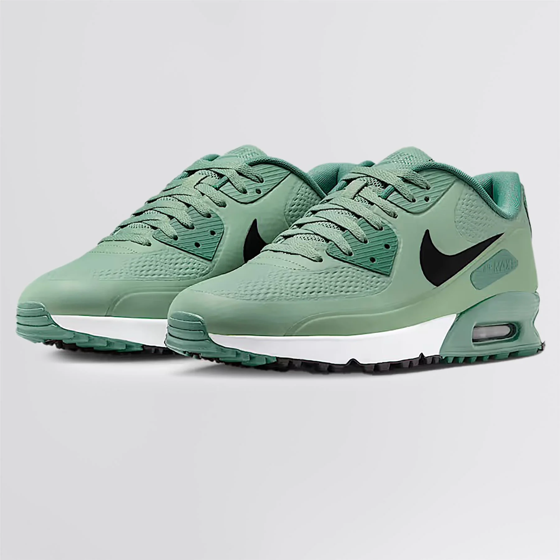 Air Max 90G Golf Shoes Silver Pine/Black/Bicoastal - Image 4