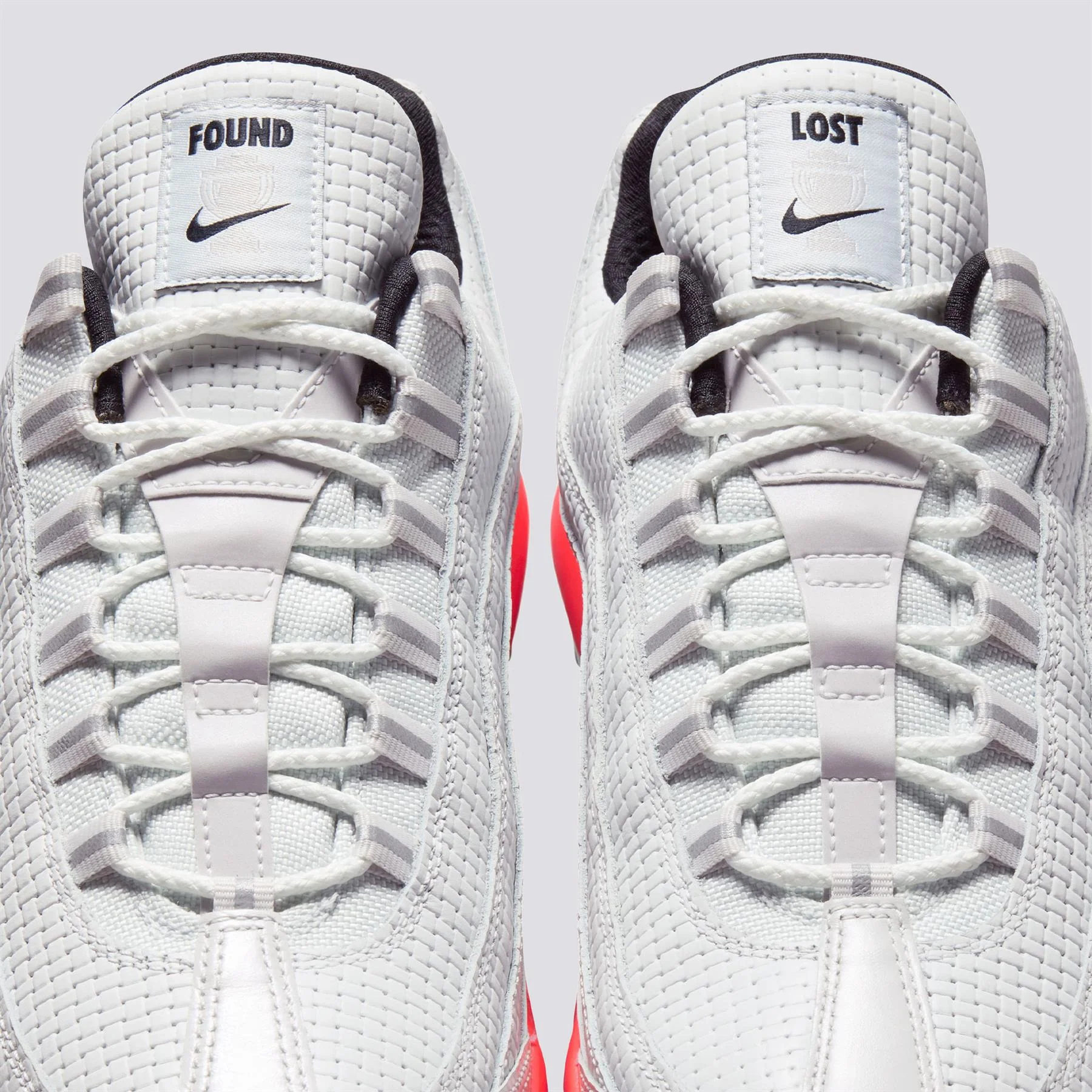 Air Max '95 NRG P26 Spikeless Golf Shoes Off White/Black Hot Lava/Metallic Silver - Image 6