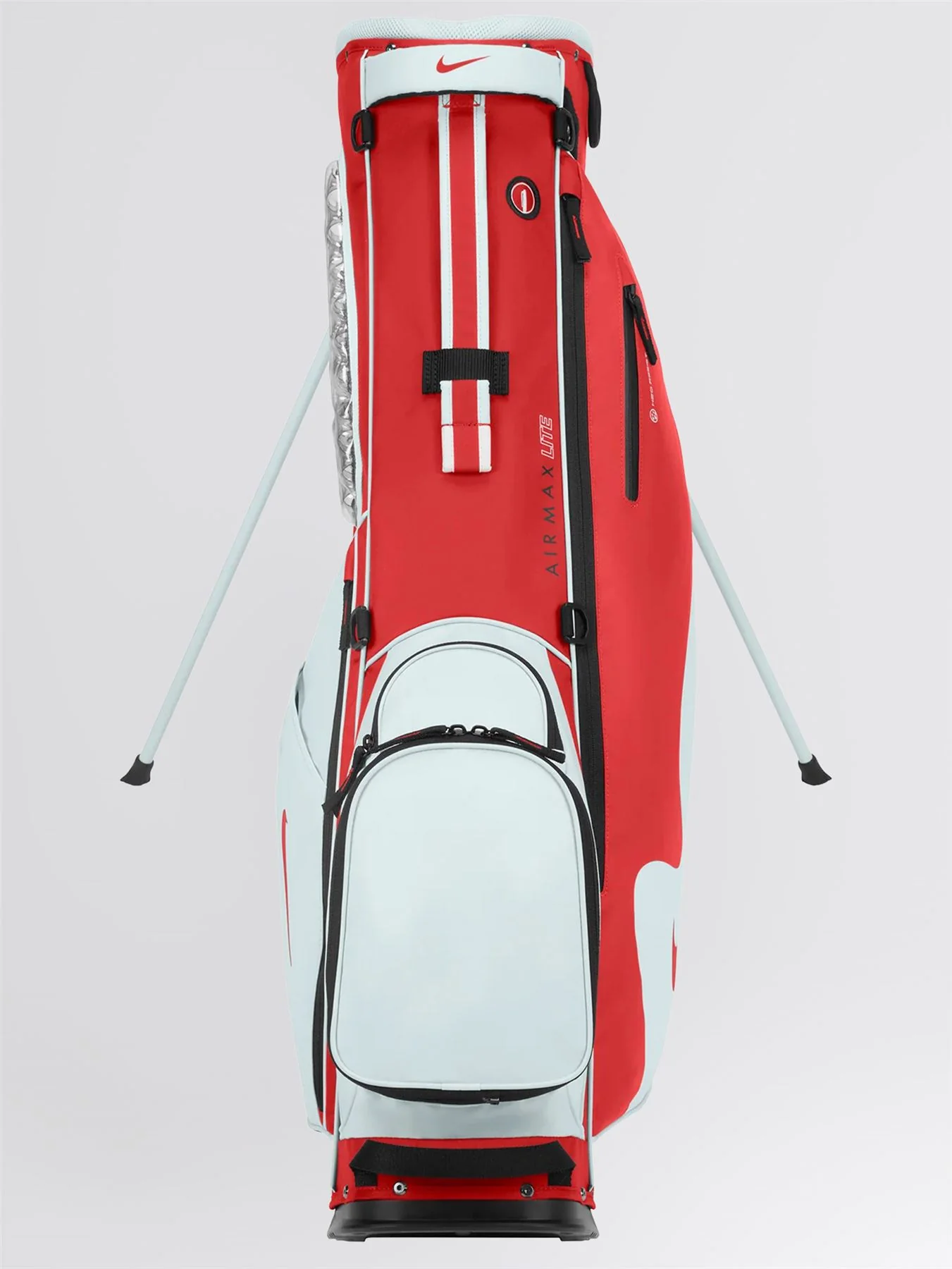 Air Max Lite Golf Bag University Red/Pure Platinum - Image 3