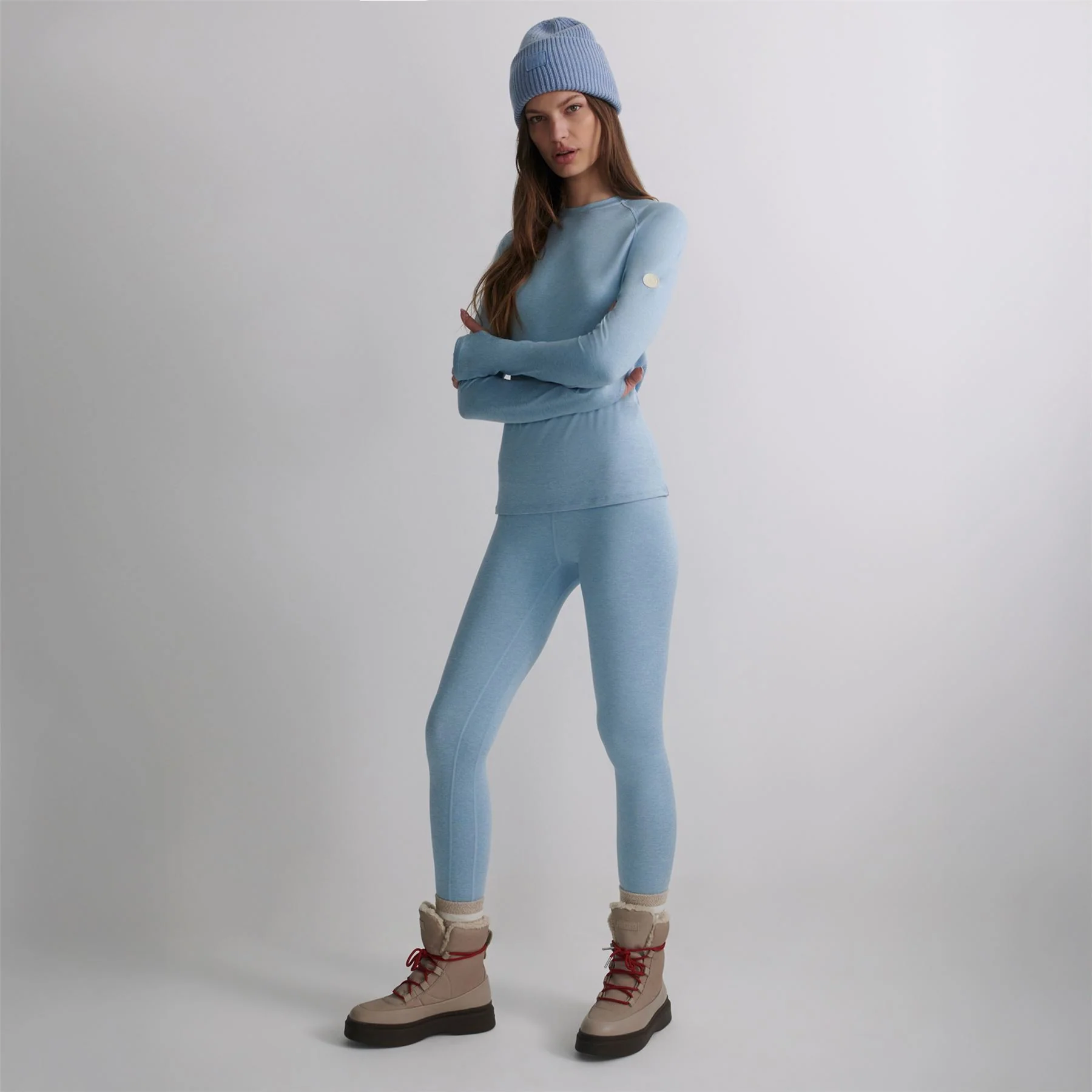 Always Warm Base Layer Leggings Glacier Marl - Image 3