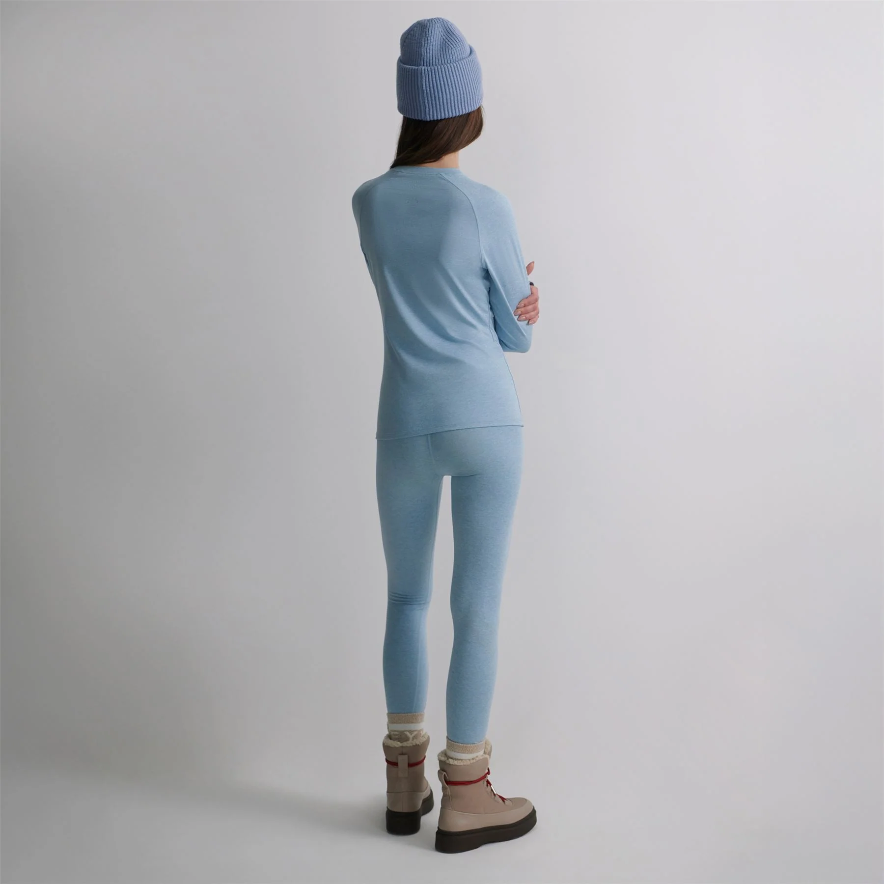 Always Warm Base Layer Leggings Glacier Marl - Image 4