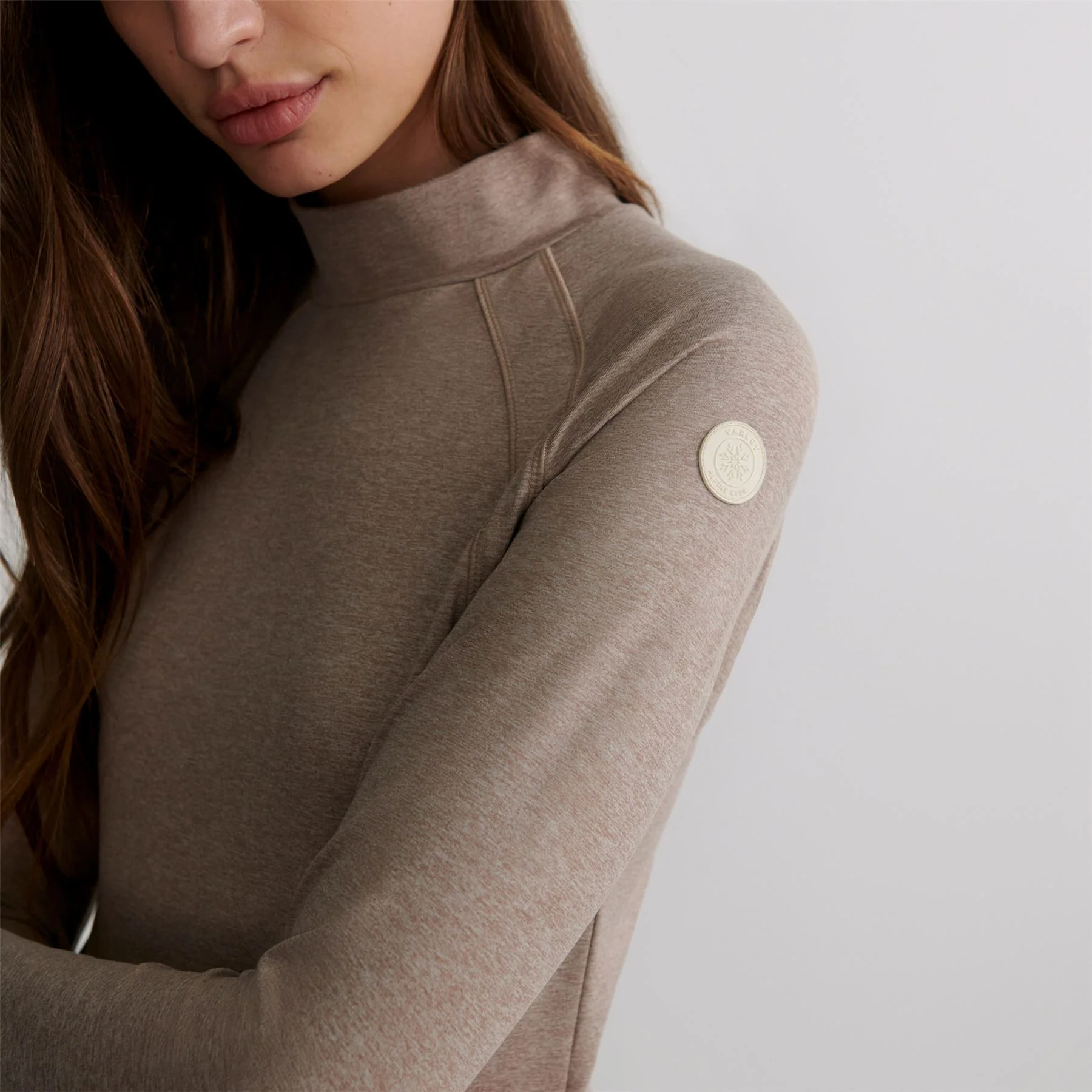 Always Warm Base Layer Top Taupe Marl - Image 6