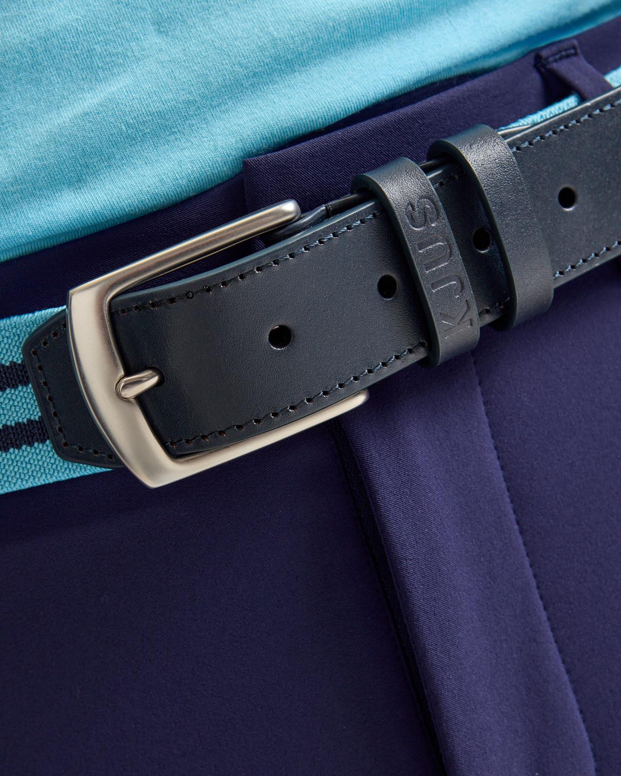 Amata Stripe Belt Poolside/Atlanta Blue - Image 2