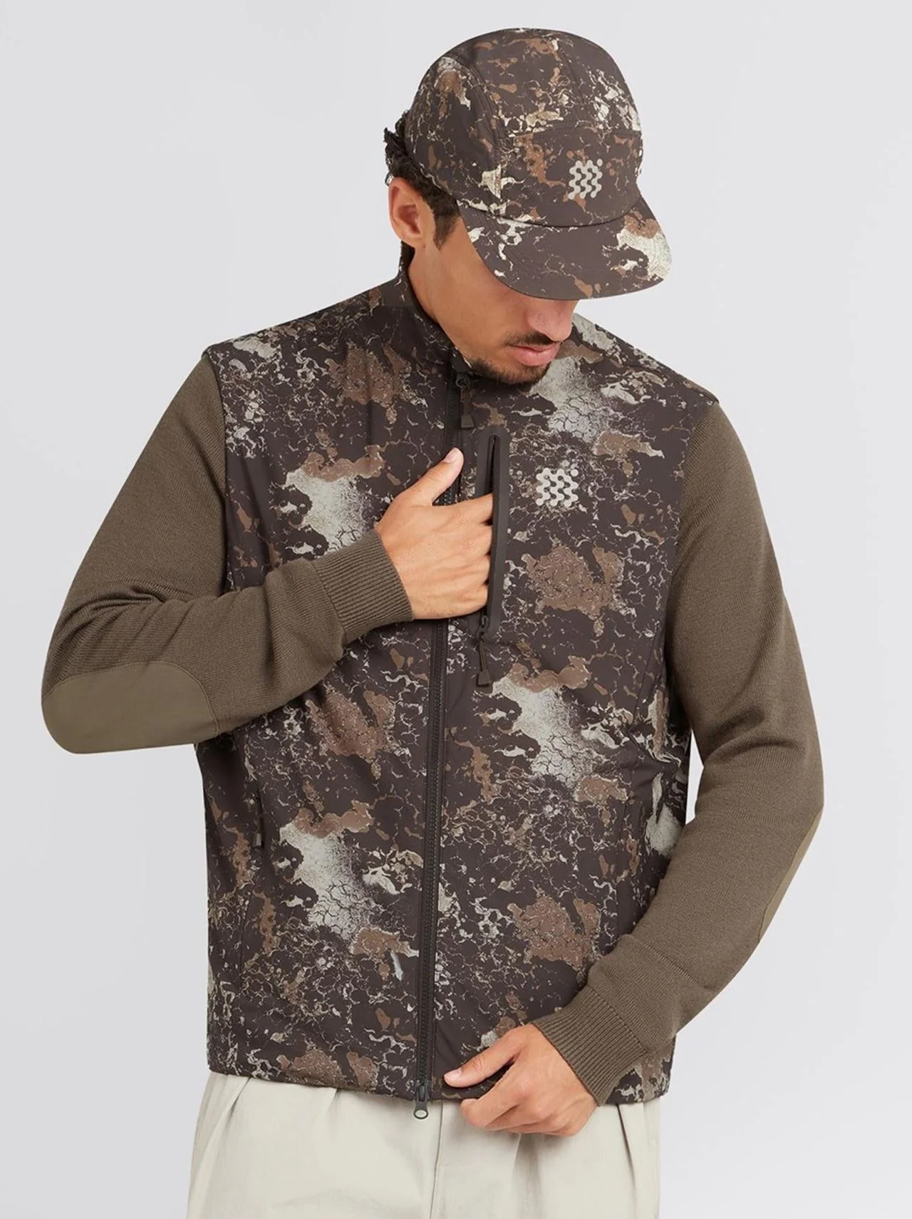 Insulated Course Gilet Woodland