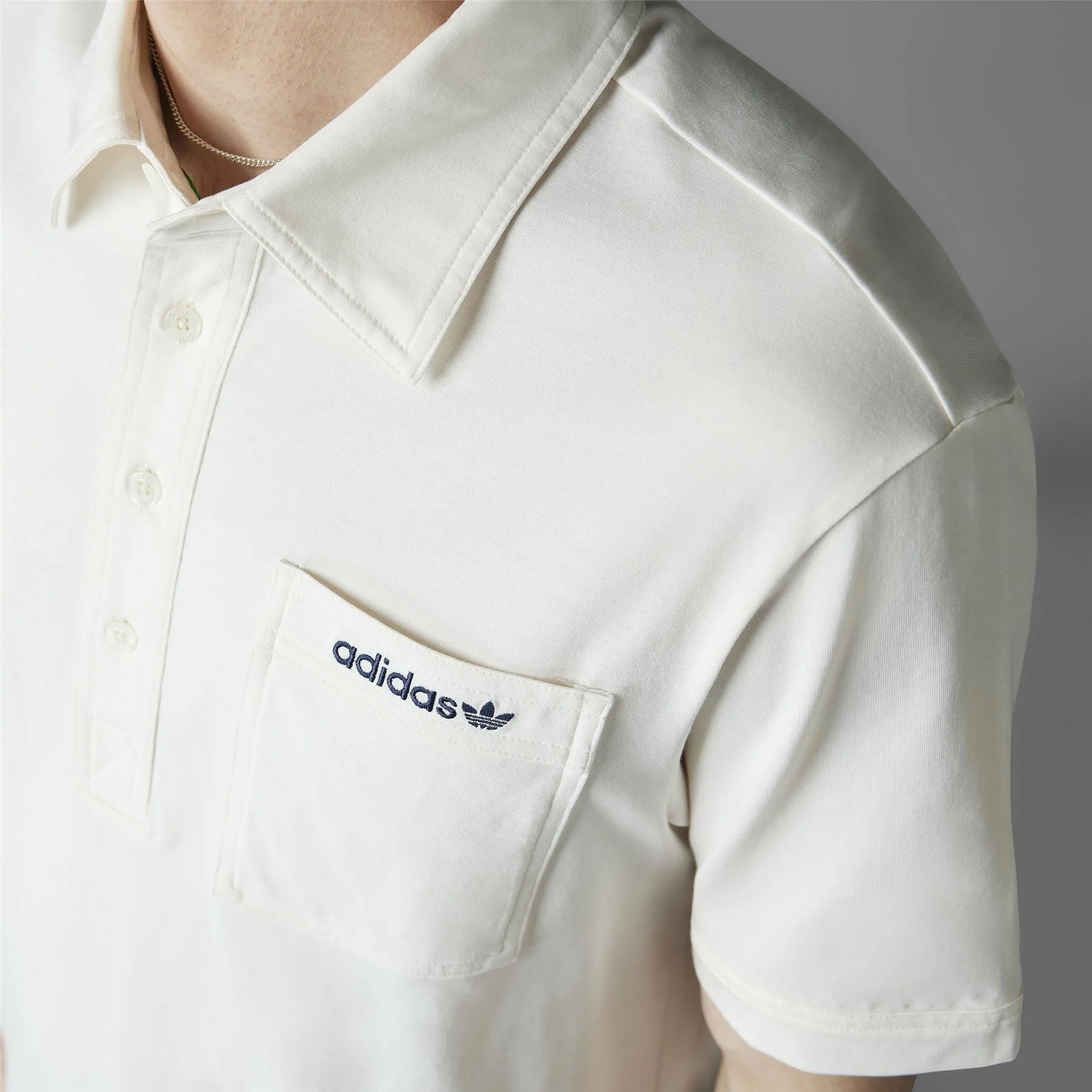 Originals Archive Pocket Polo Chalk White - Image 7