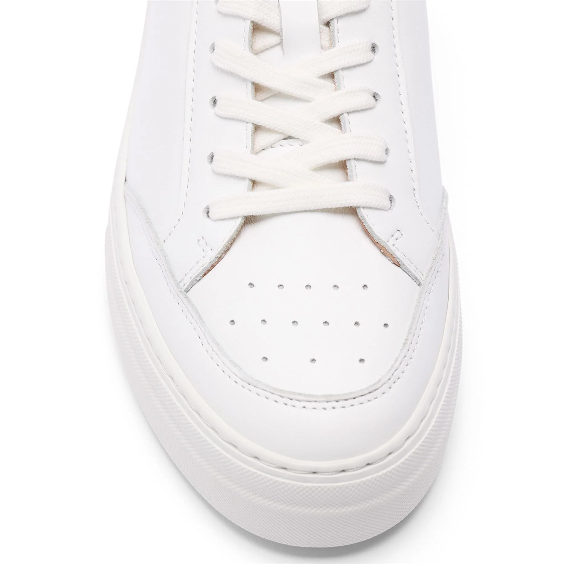 Art Signature Leather Sneakers White - Image 6