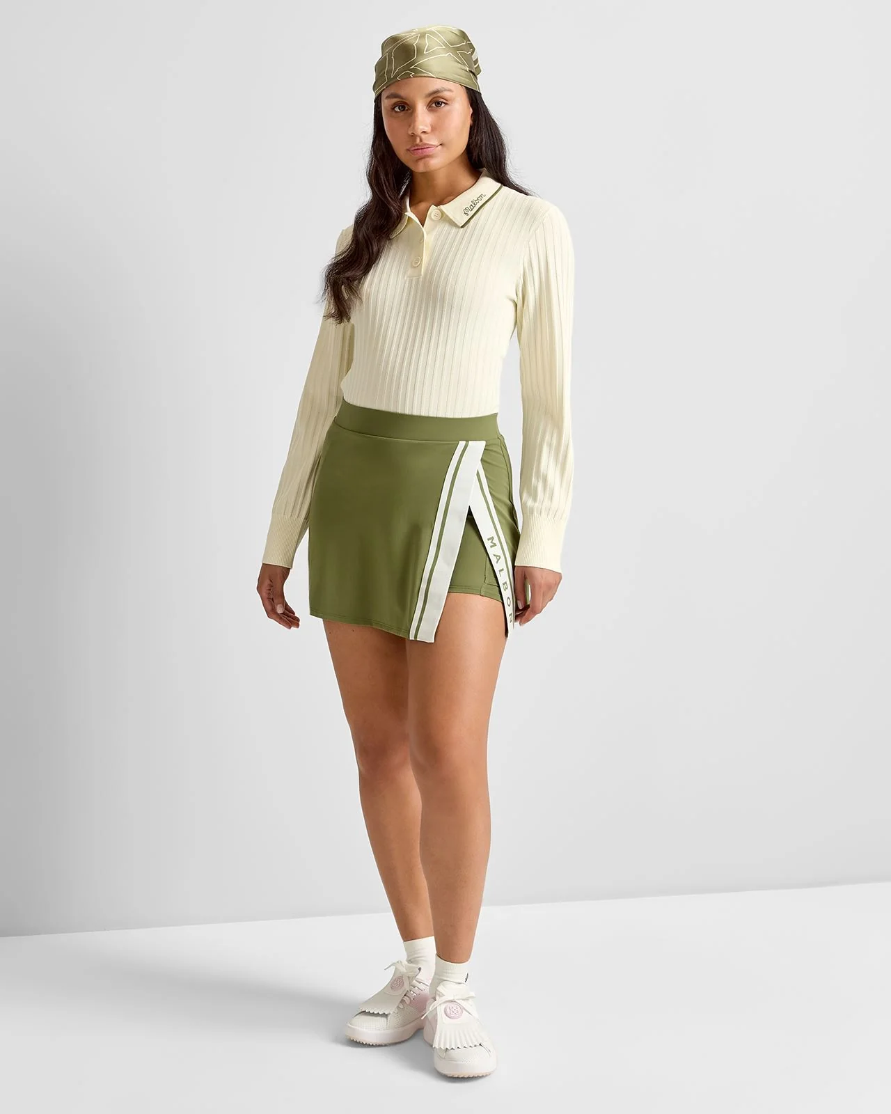 Baseline Skirt Olivine - Image 3