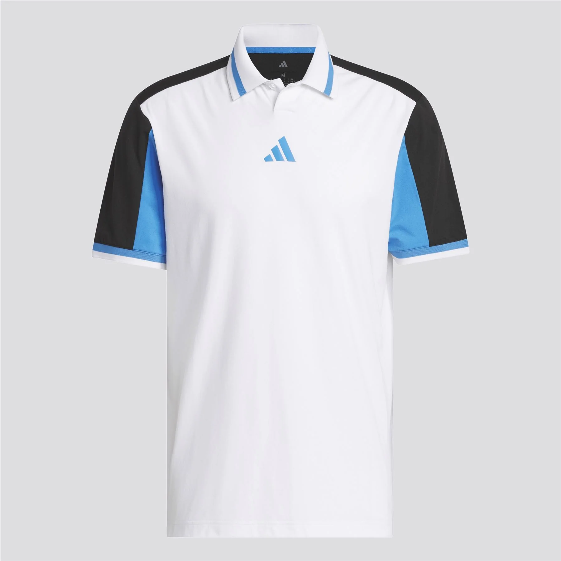 Beyond The Course Vent Twistknit Polo White/Black - Image 8