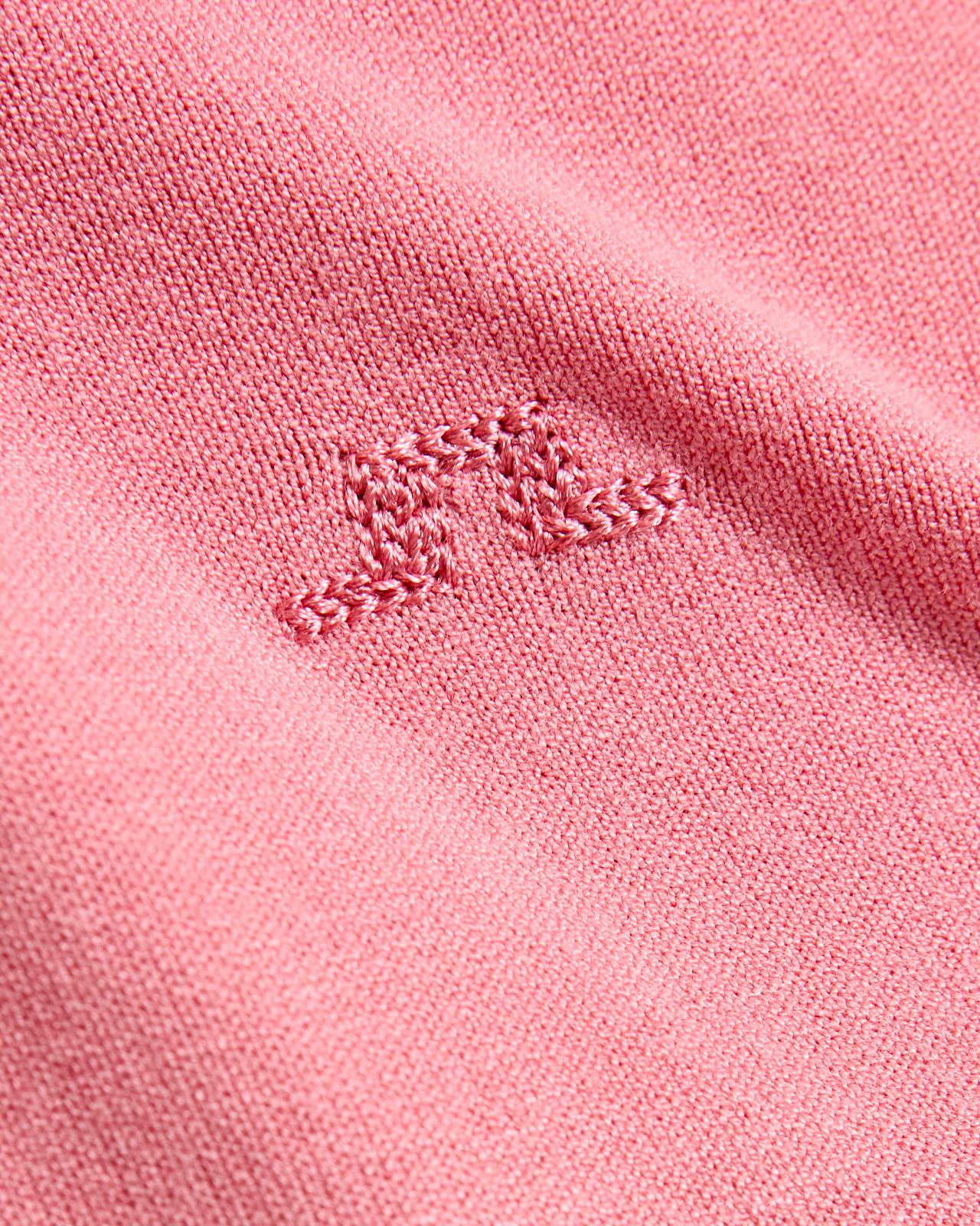 Blake Knit Polo Flamingo Plume - Image 5