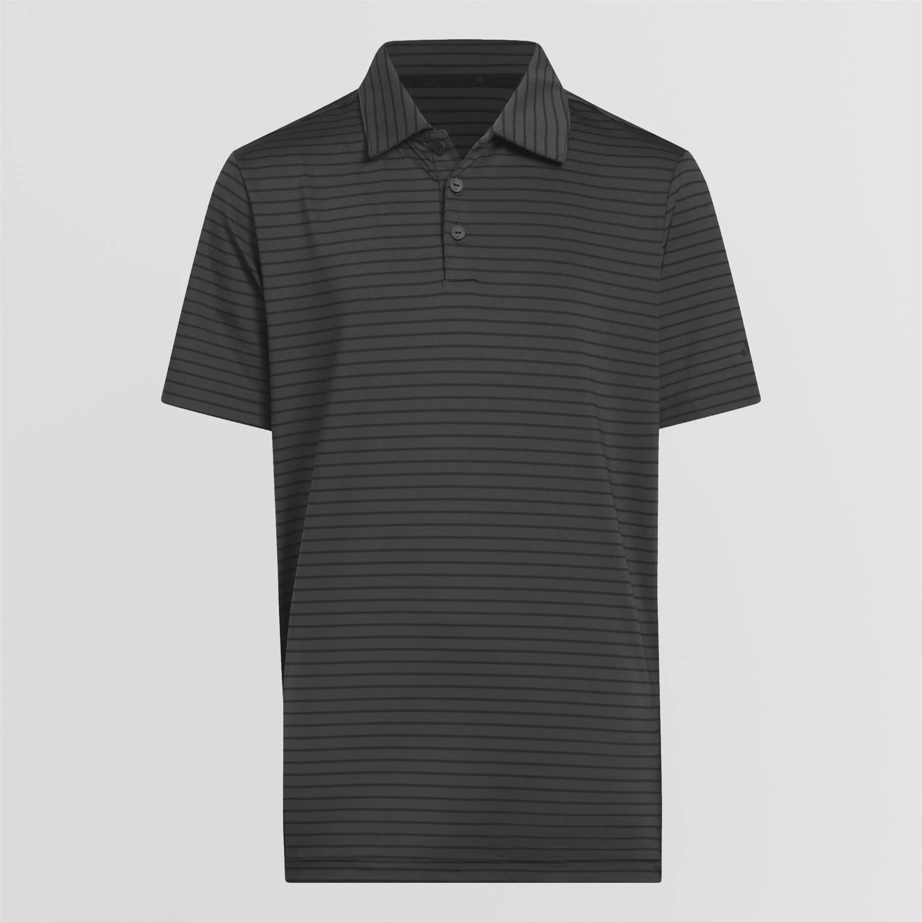 Boys Climacool Striped Polo Black - Image 5