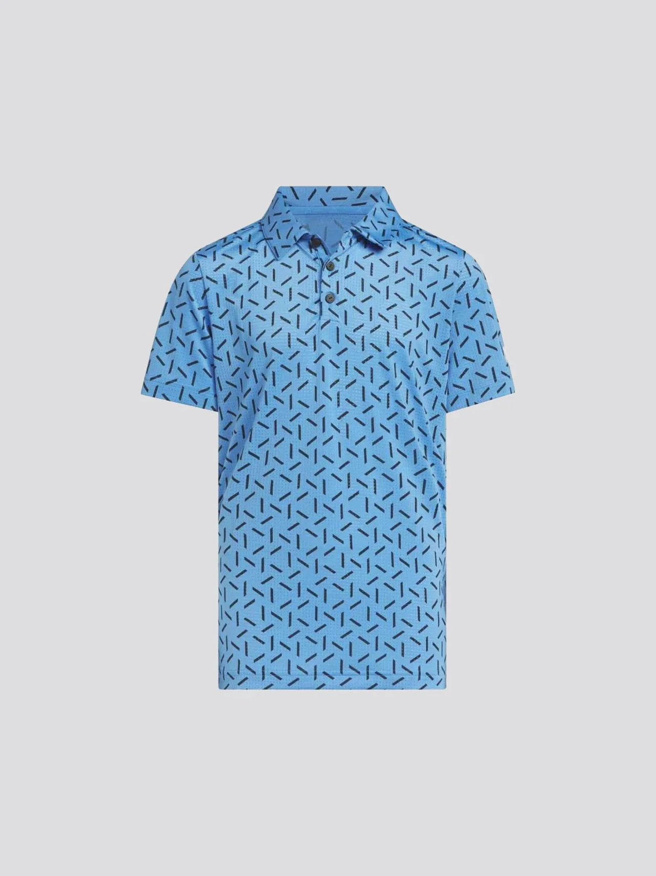 Boys Climacool Ultimate365 Printed Mesh Polo Lucid Ray Blue - Image 6