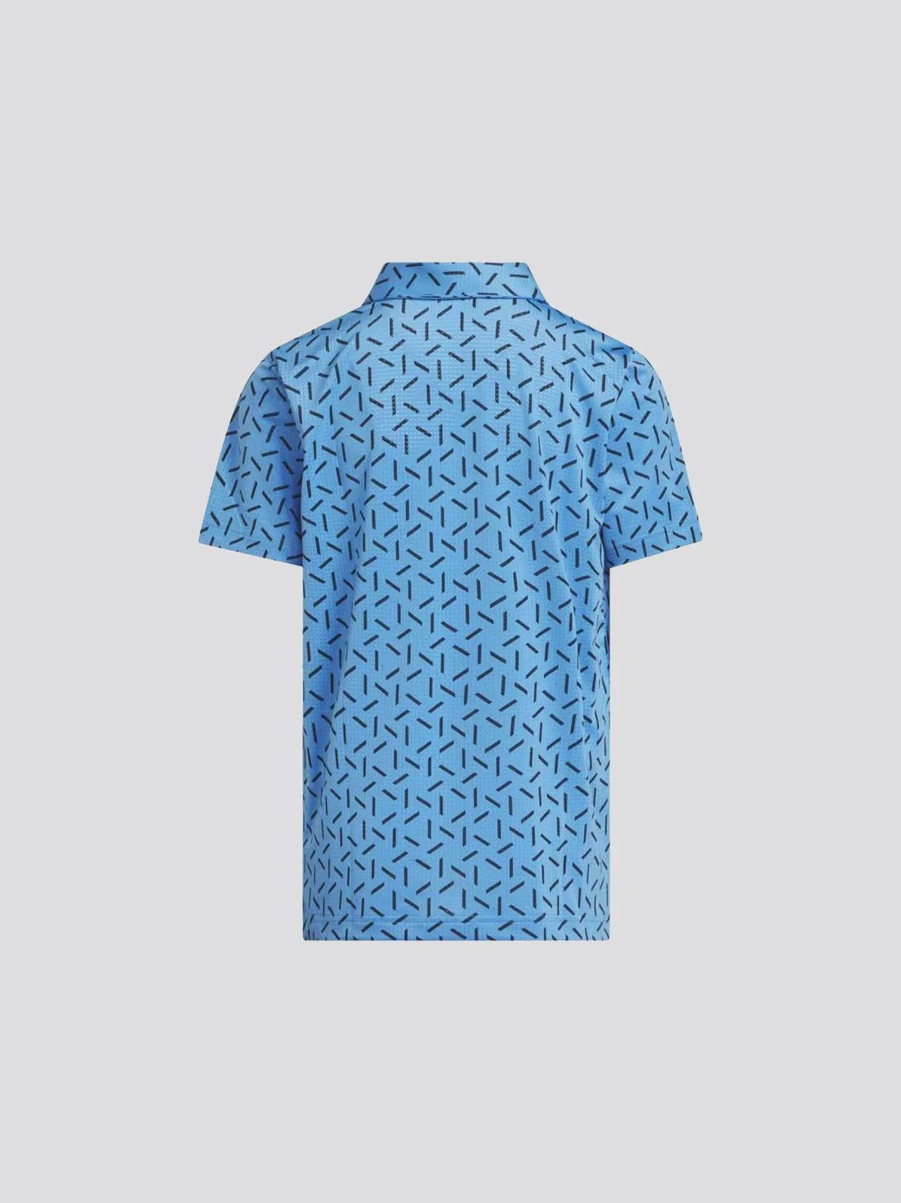 Boys Climacool Ultimate365 Printed Mesh Polo Lucid Ray Blue - Image 7
