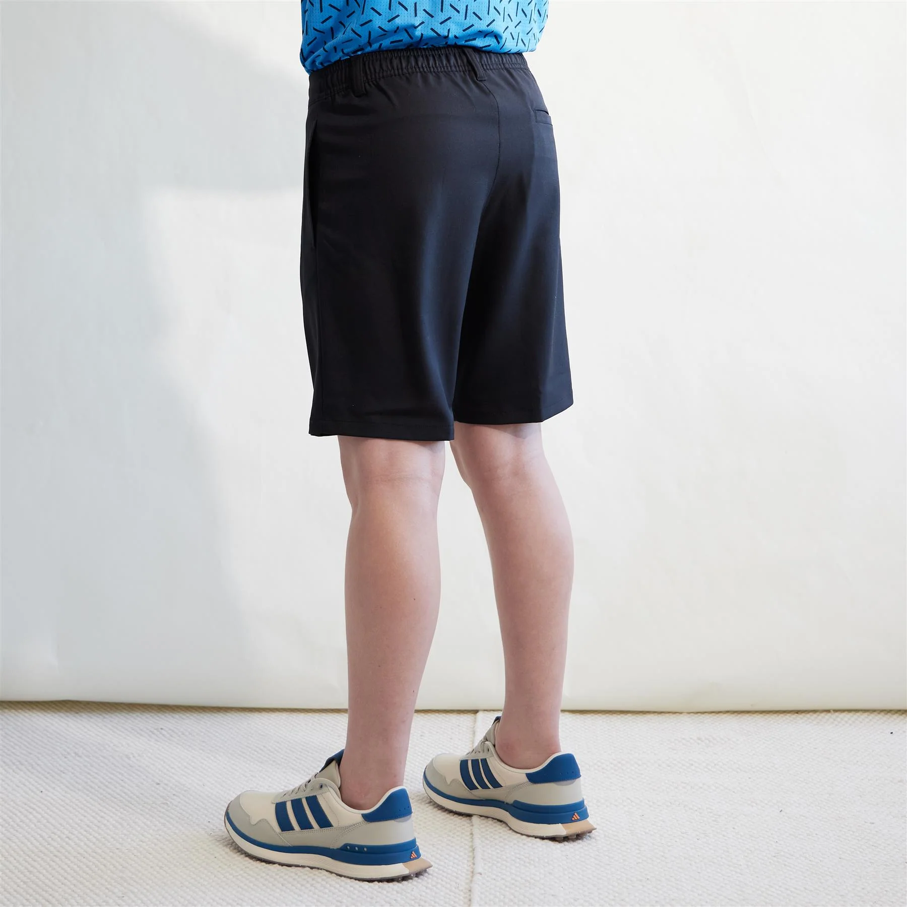 Boys Ultimate365 Adjustable Shorts Black - Image 3
