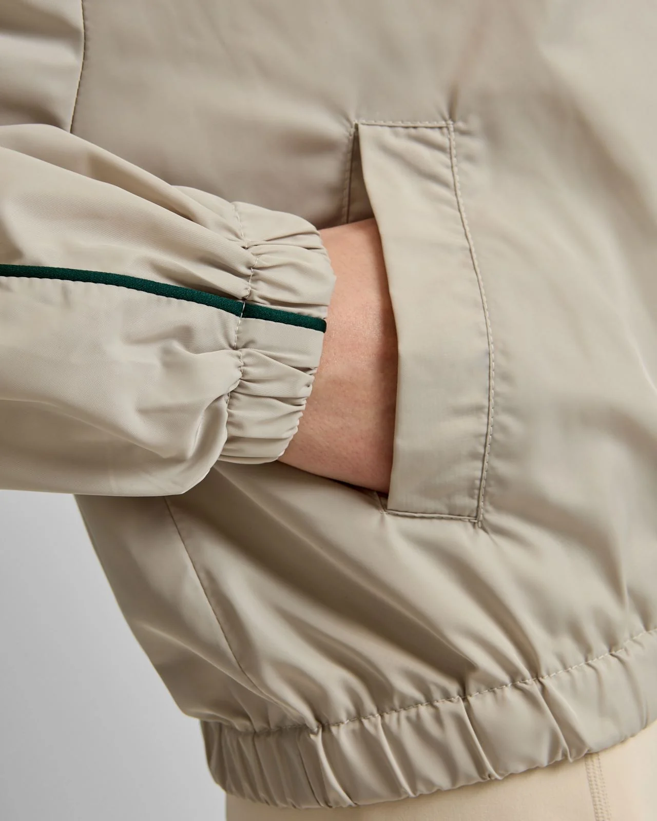 Breaker Jacket Beige - Image 7