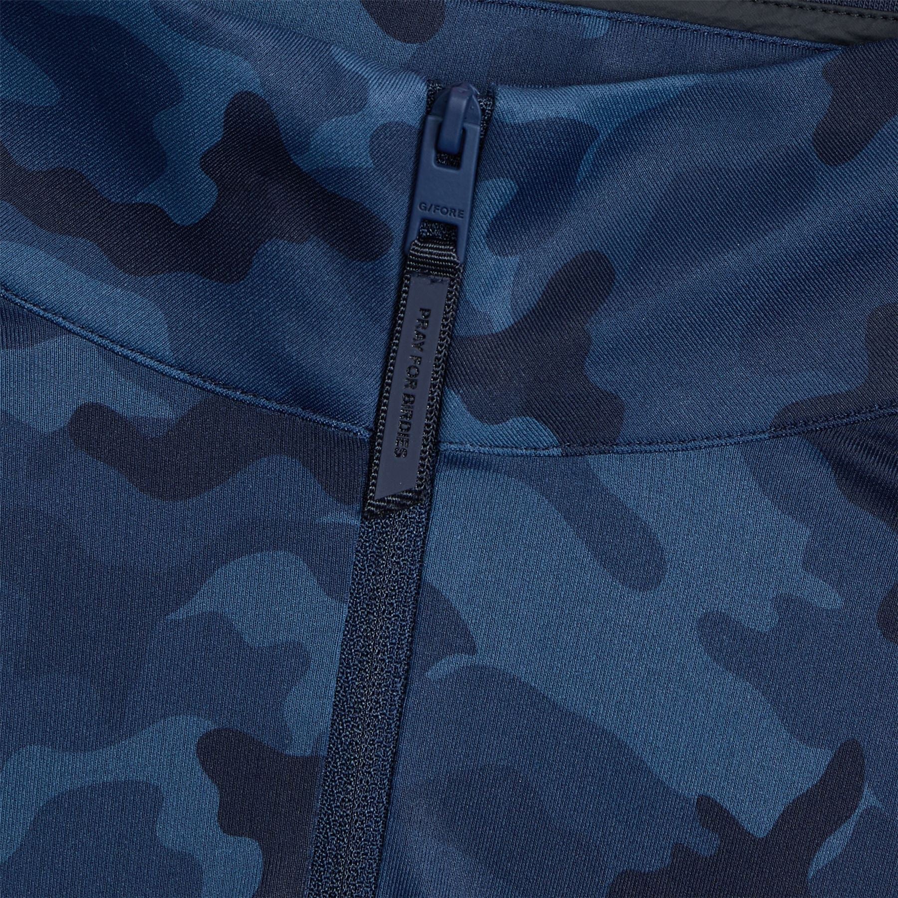 Brushed Back Tech Quarter Zip Pullover Twilight Camo - Image 4