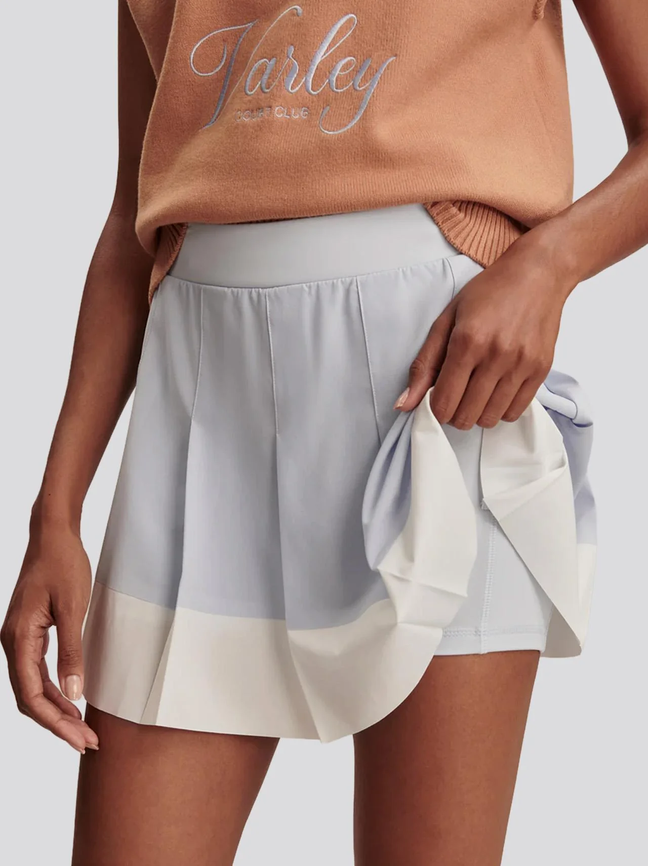 Chase Mid Rise 14.5 Inch Skort Xenon Blue - Image 2