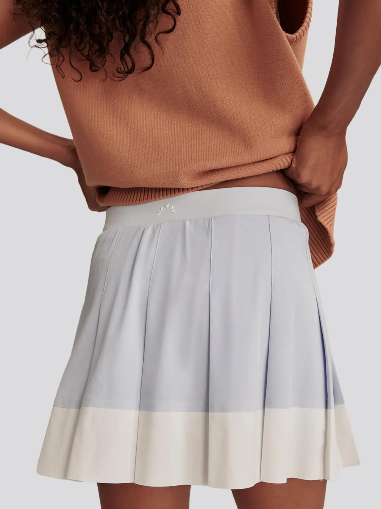 Chase Mid Rise 14.5 Inch Skort Xenon Blue - Image 3