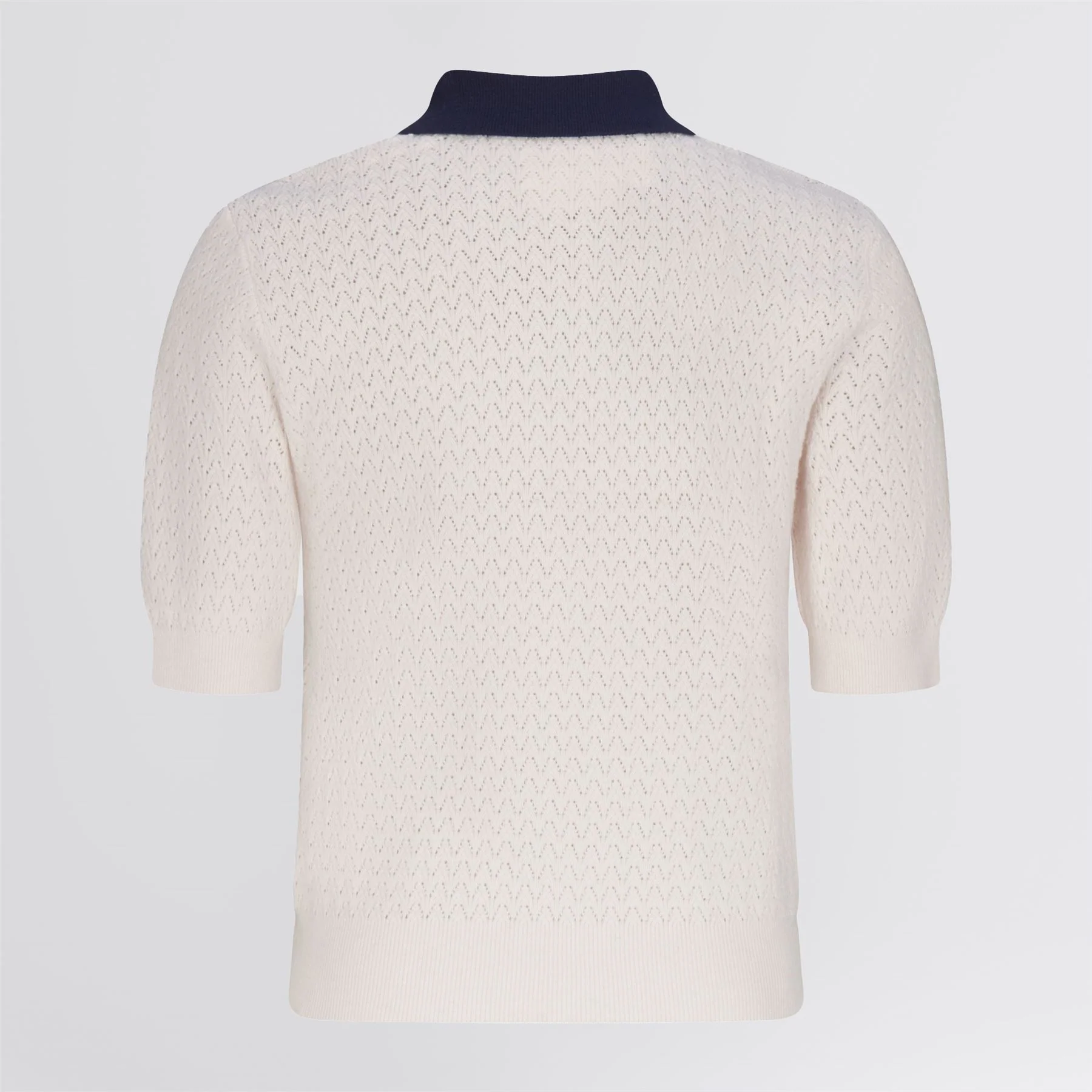 Christy Polo Pinky Pinky White/Legacy Navy - Image 6
