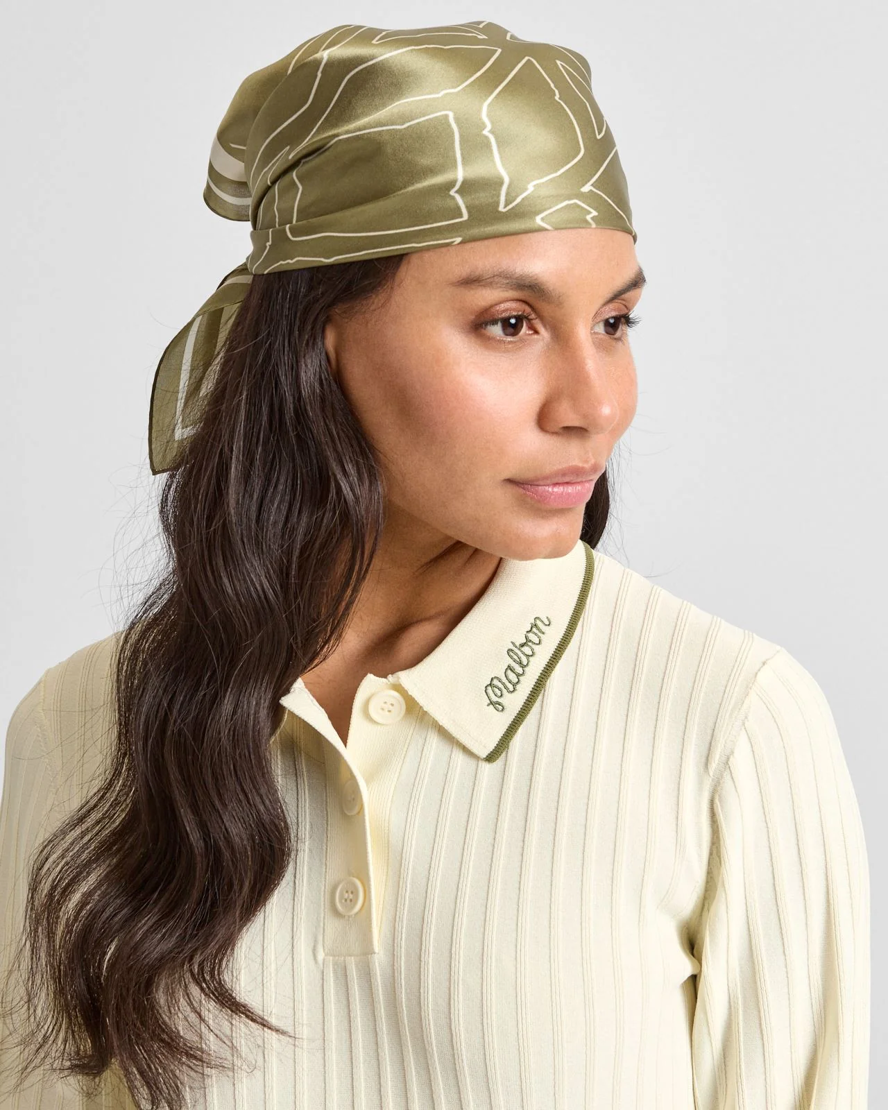 Clara Scarf Cream - Image 2