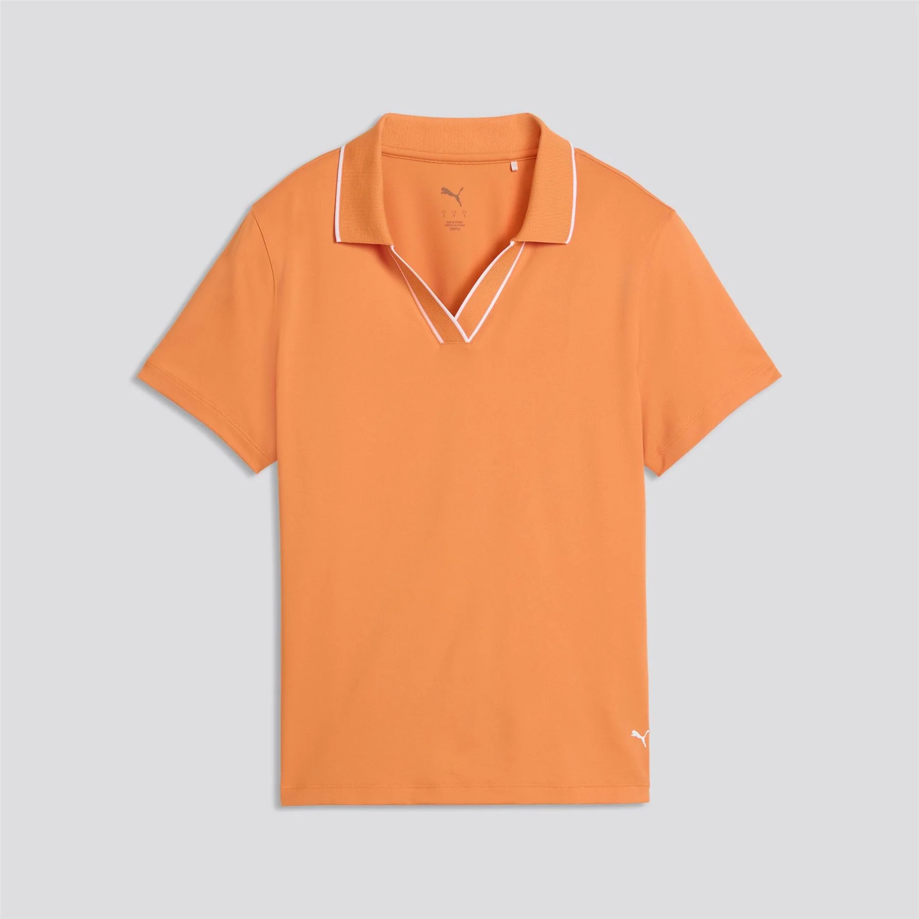 Cloudspun Essential Polo Shirt Melon Glow - Image 5