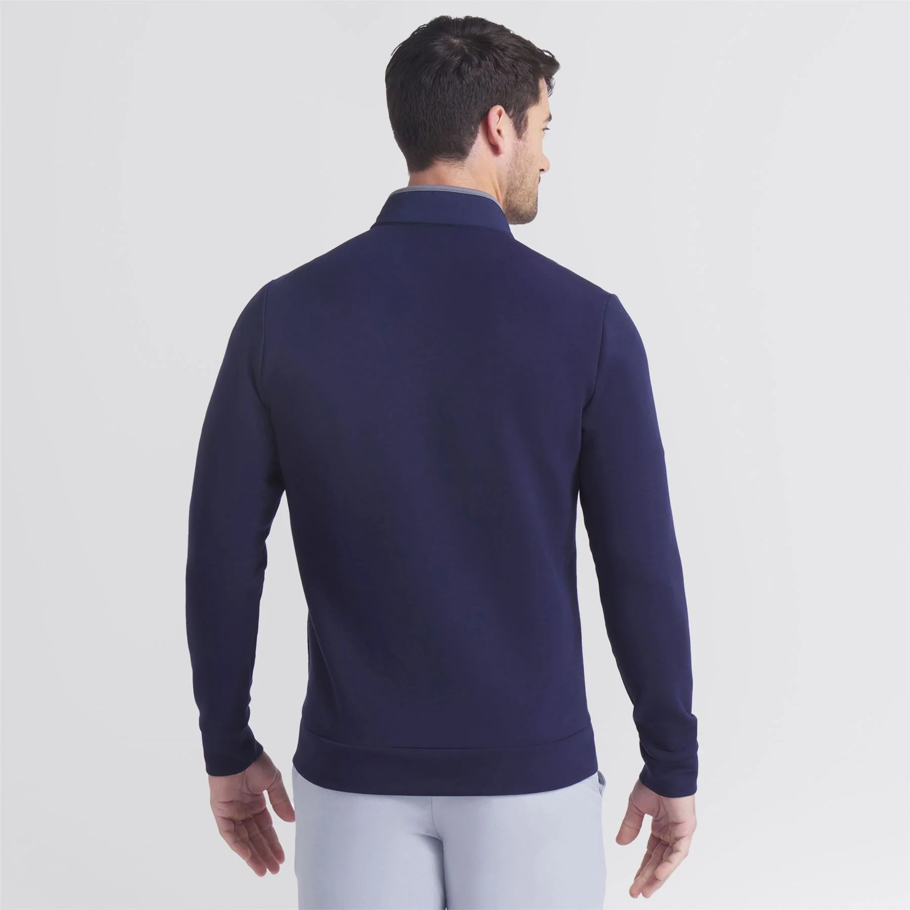 Cloudspun Fleece Hybrid Jacket Deep Navy - Image 4