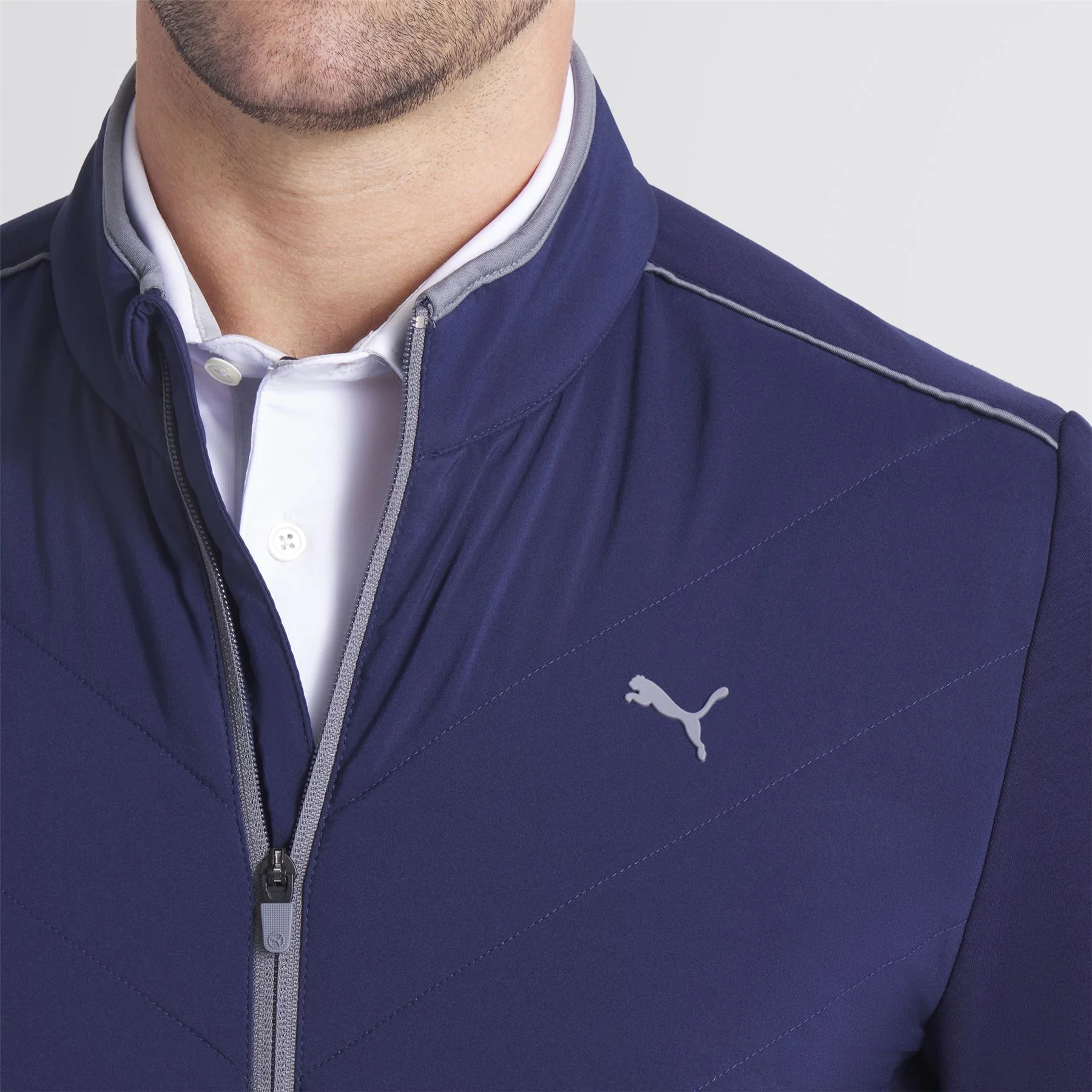 Cloudspun Fleece Hybrid Jacket Deep Navy - Image 5