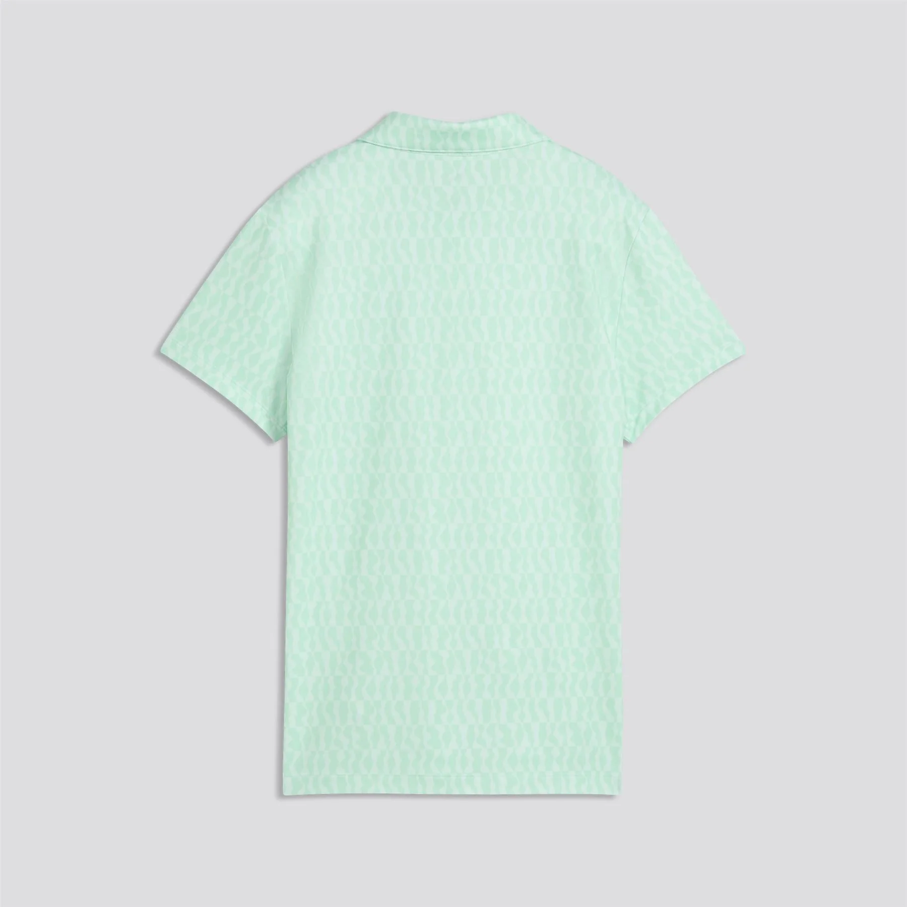 Cloudspun Wavey Polo Shirt Mint Jelly - Image 6