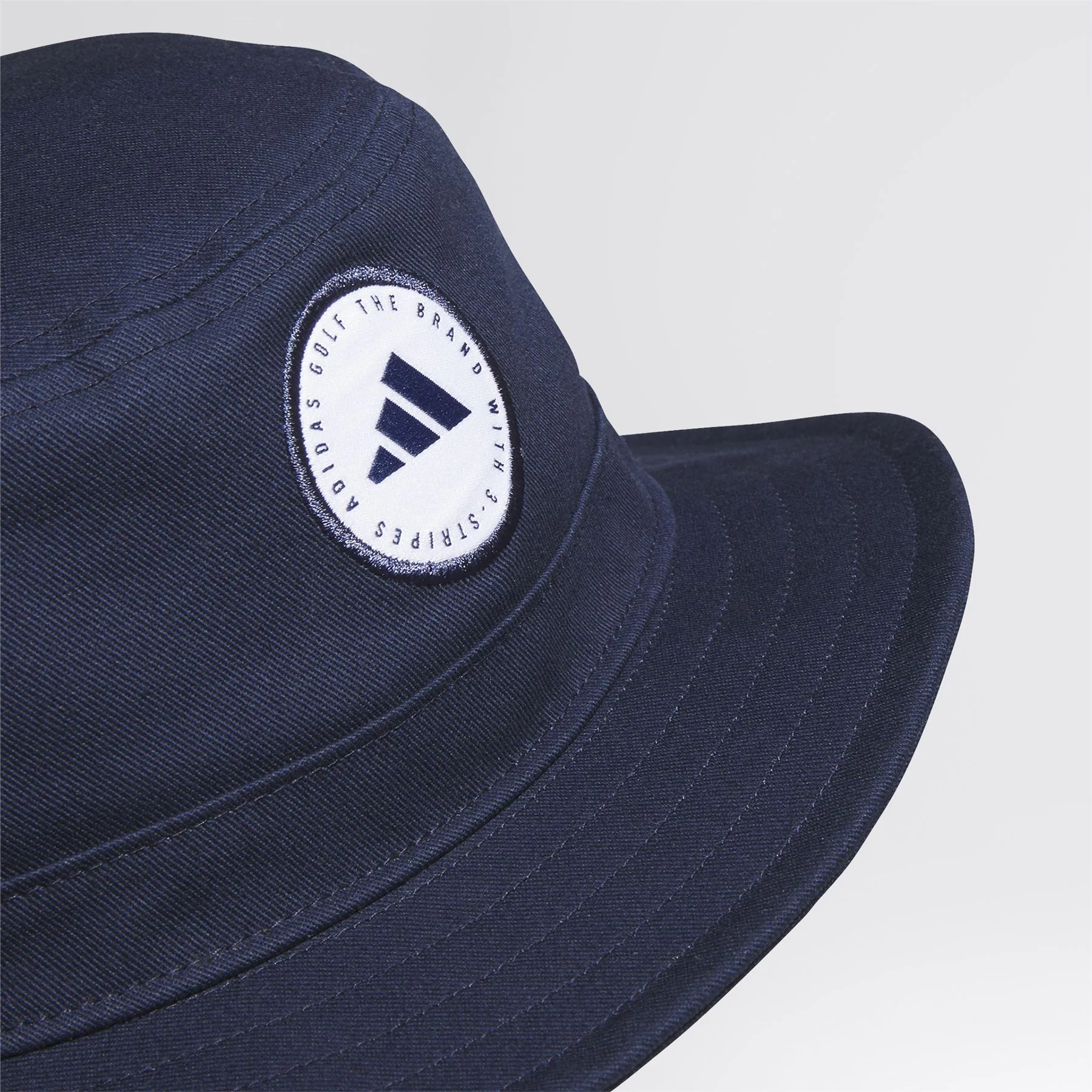 Solid Cotton Bucket Hat Navy - Image 3