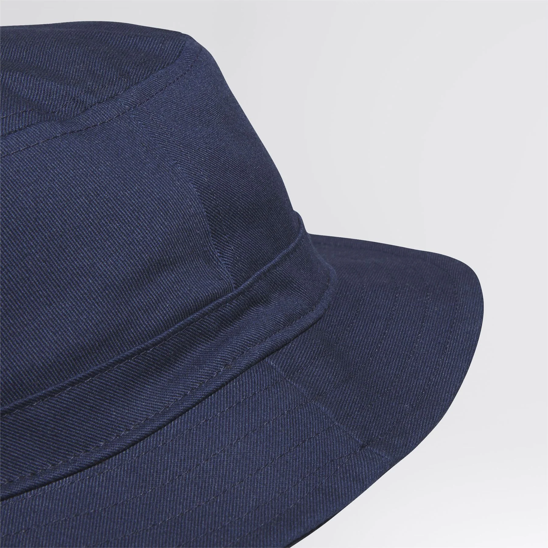 Solid Cotton Bucket Hat Navy - Image 4