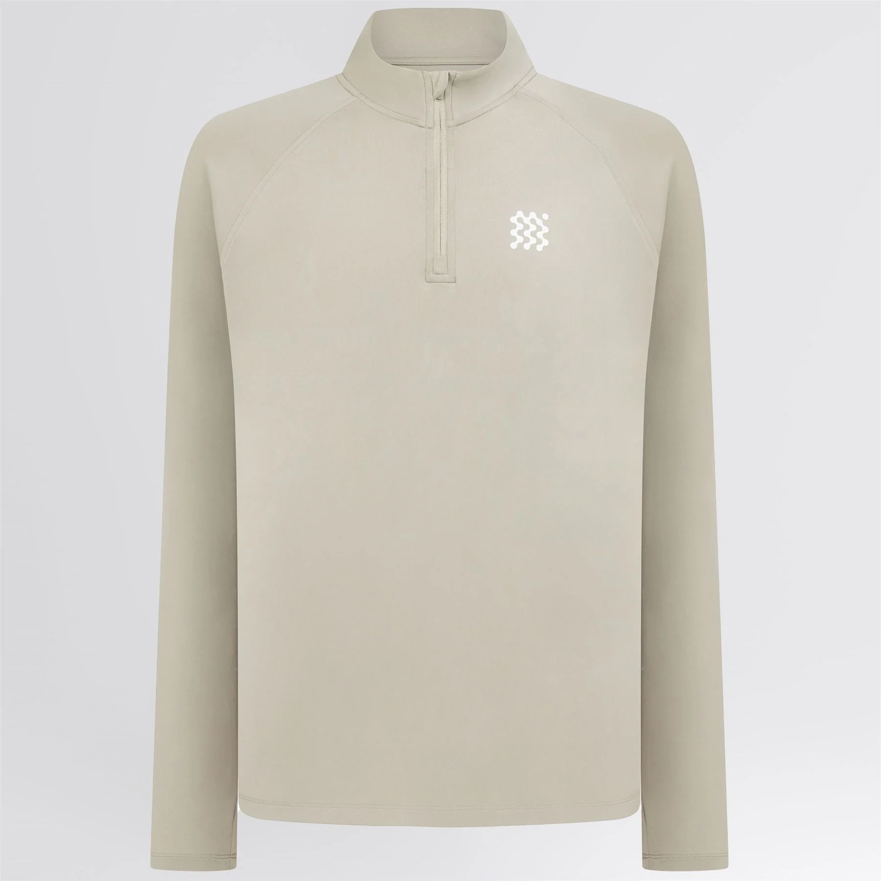 Course Quarter Zip Mid Layer Sand - Image 5