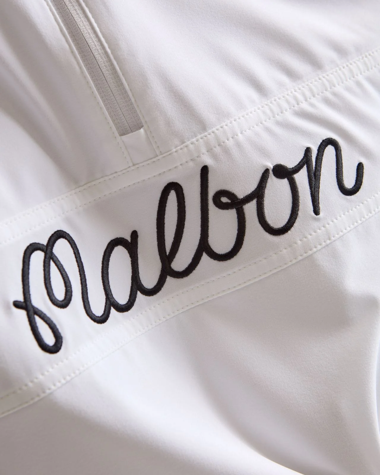 Crosscourt Windbreaker Jacket White - Image 5