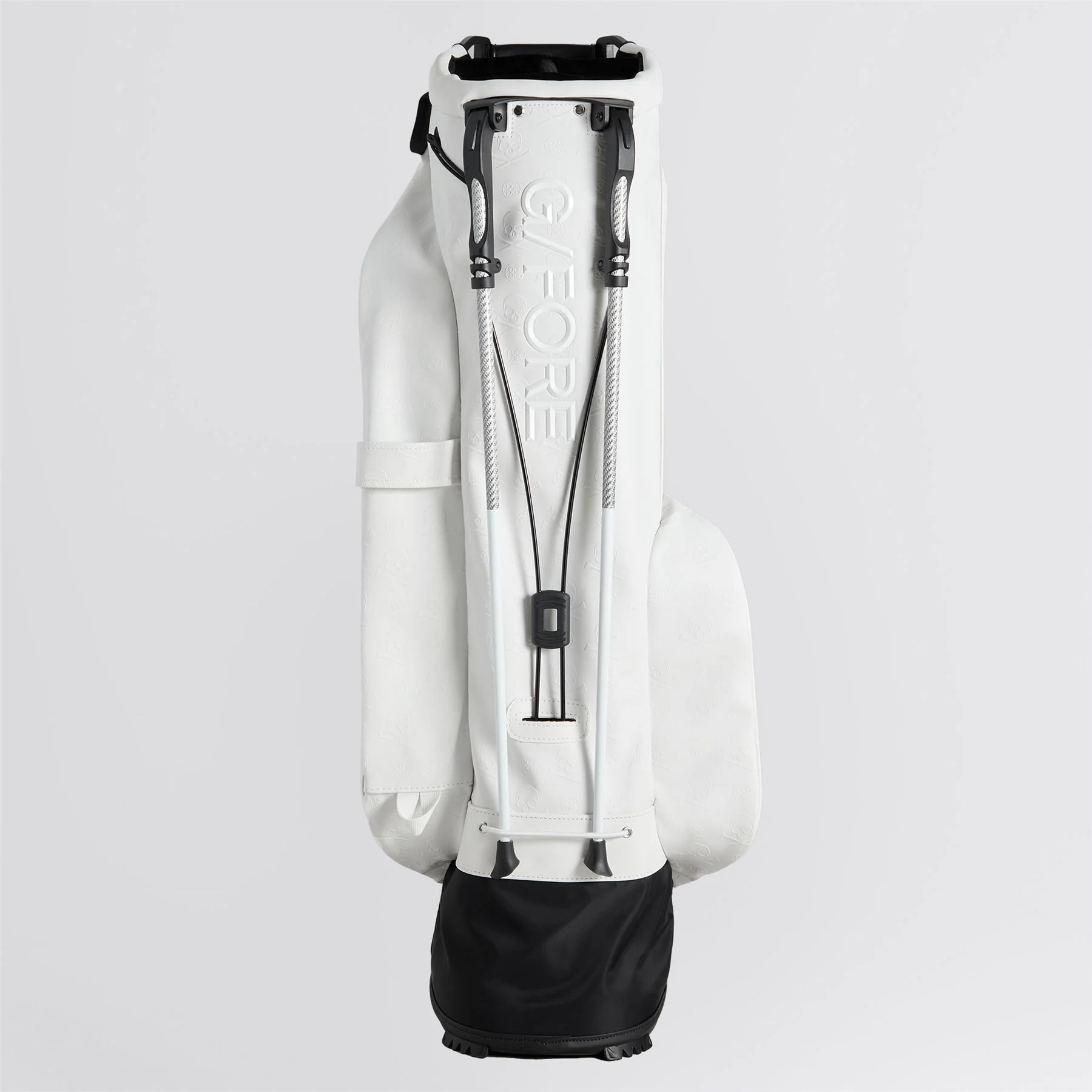 Daytona Skull & Tees Embossed Carry Golf Bag Snow - Image 5