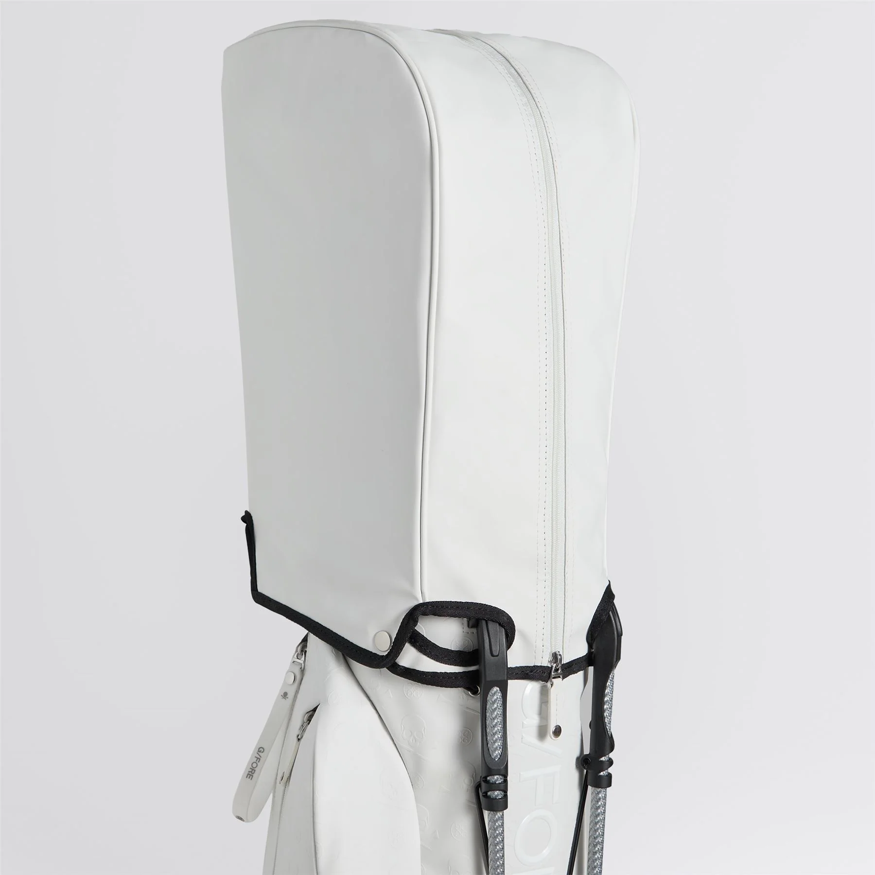 Daytona Skull & Tees Embossed Carry Golf Bag Snow - Image 6